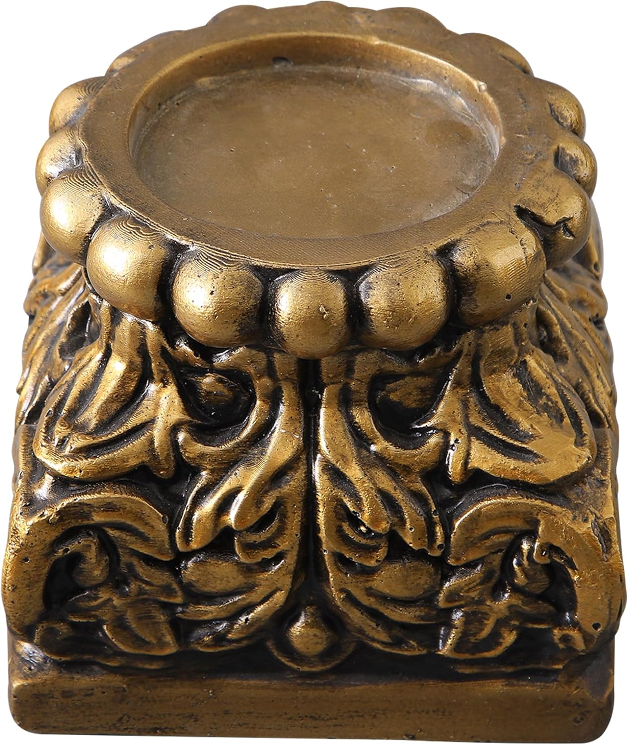 Vintage Pedestal Stand / Gold