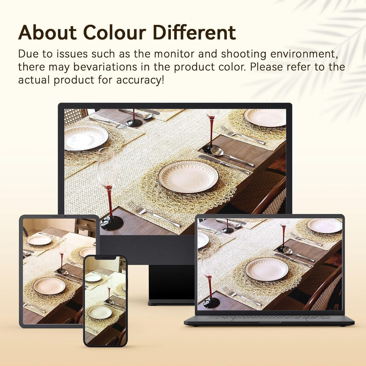 AHHFSMEI Paper Braided Round Placemats Natural Non-Slip Heat Resistant Table Mats for Dining Tables Farmhouse Woven