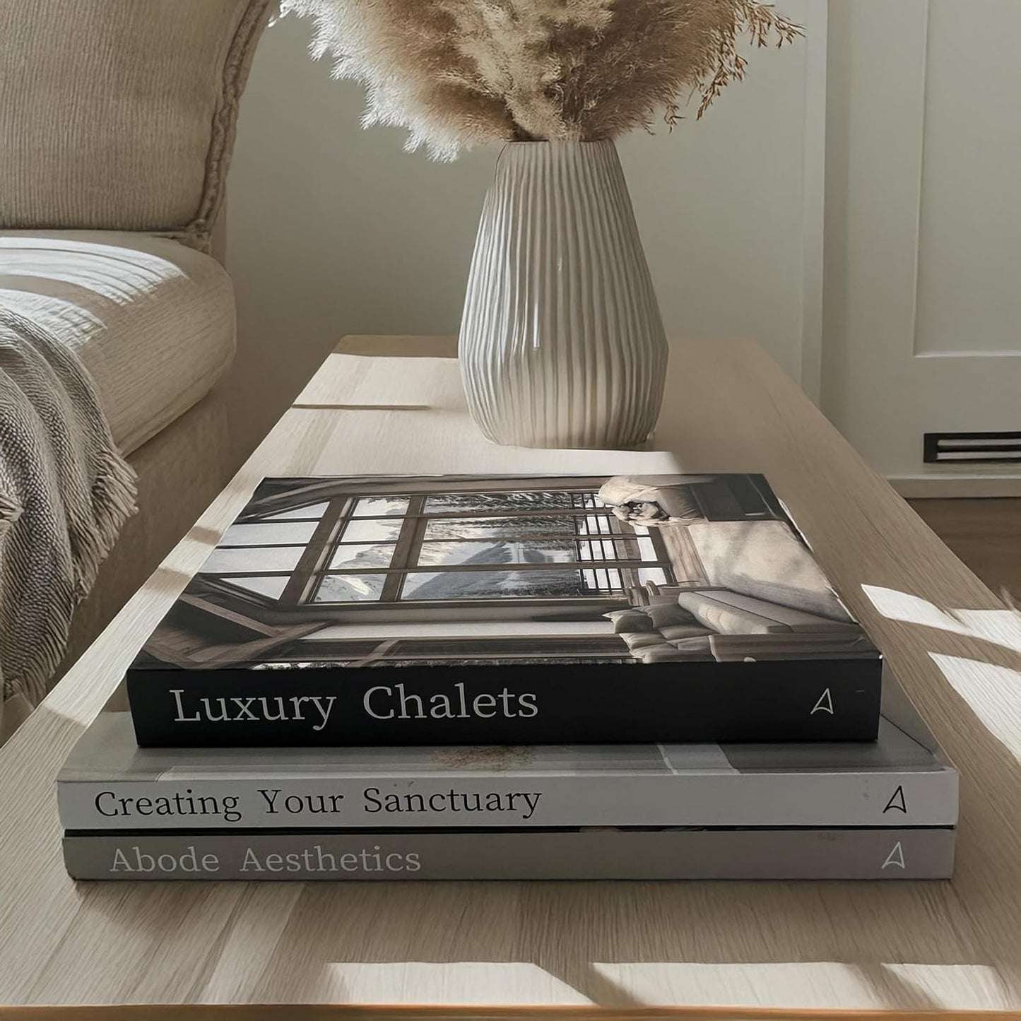 Decorative Books / Meticulously Designed Hardcover Fake Books for Decoration / Set of 3