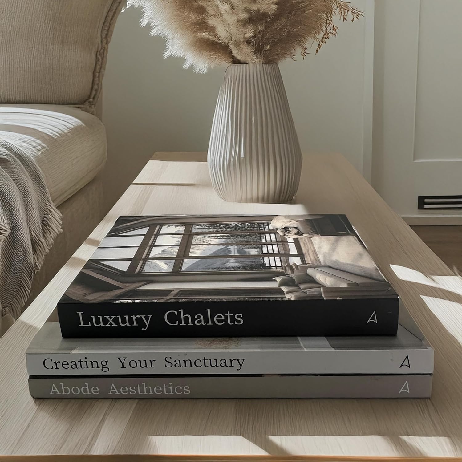 Decorative Books / Meticulously Designed Hardcover Fake Books for Decoration / Set of 3