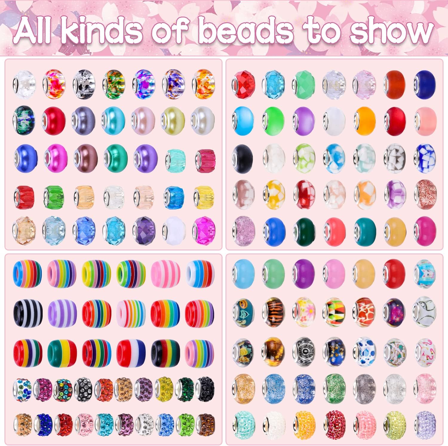 Craft Supplies Kit / Mixed Pack By Style / Set of 192