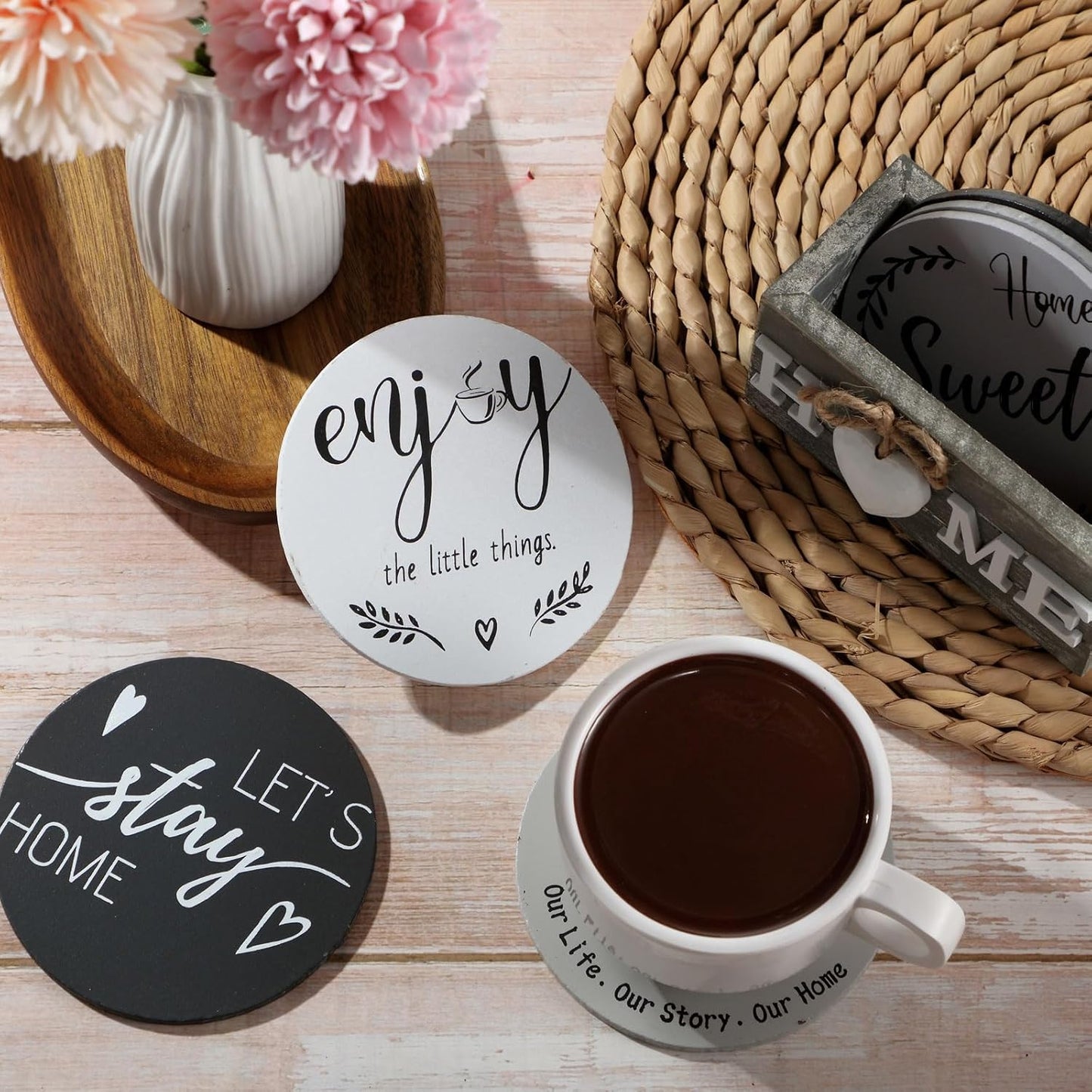 Holder 4'' Funny Decoration / Gray / Set of 6
