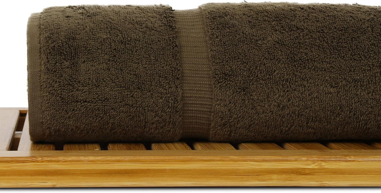 Luxury Hotel & Spa Collection Highly Absorbent, Quick Dry 100% Turkish Cotton 700 GSM, Eco Friendly Towel, for Bathroom