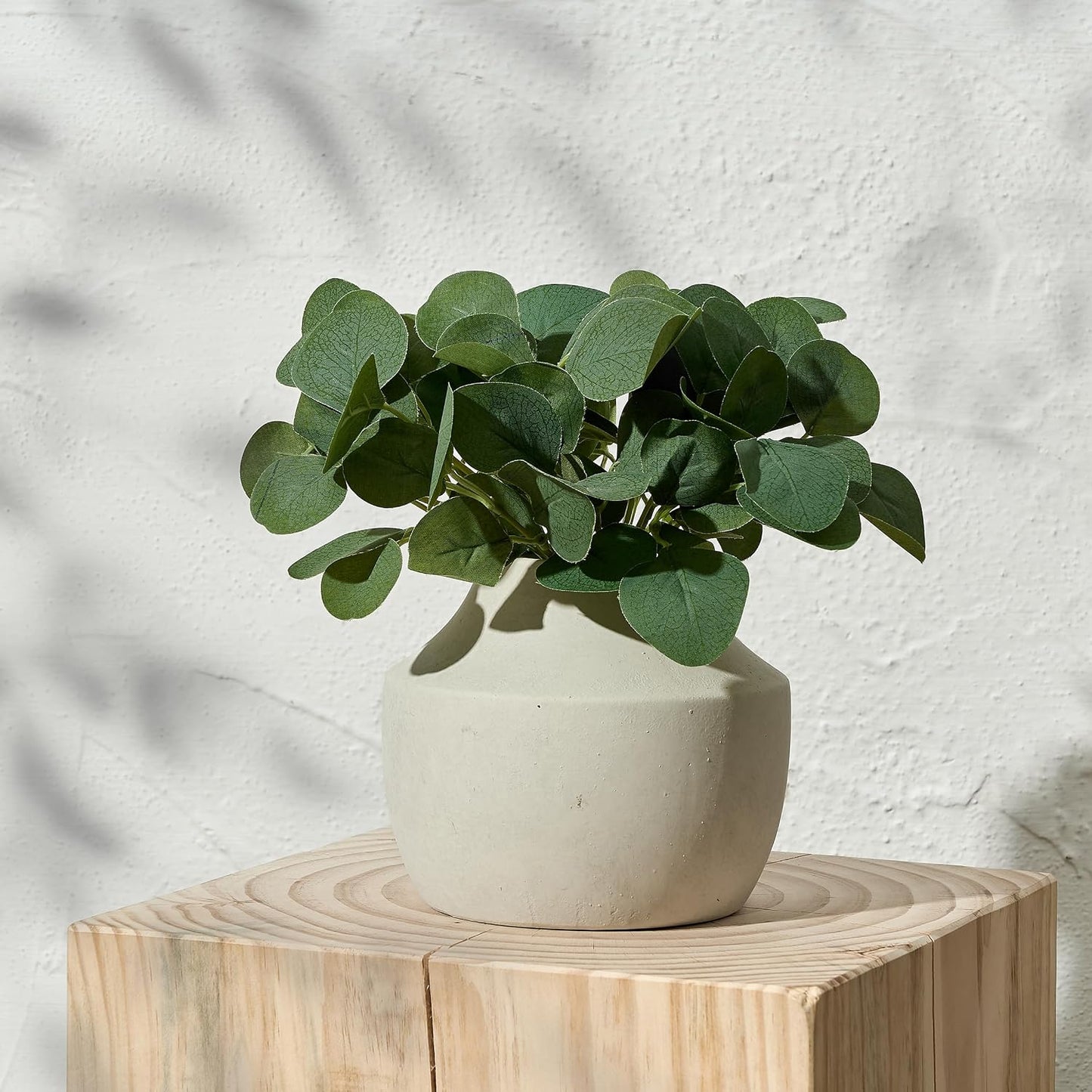 Pottery Farmhouse Rustic Vase / 106-kiln-fired White / 5.39 Inch