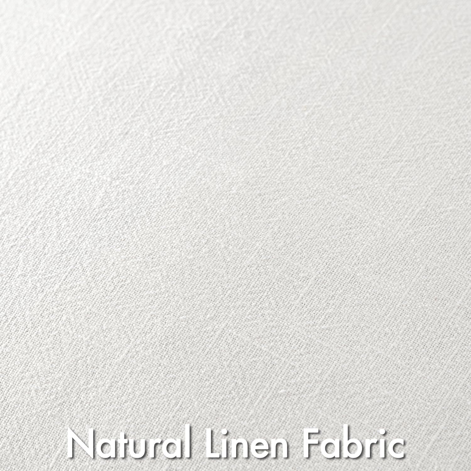Linen Pillow Covers Decorative Natural Solid Throw Pillow Covers Soft / 18 x 18 / Cream / Set of 4