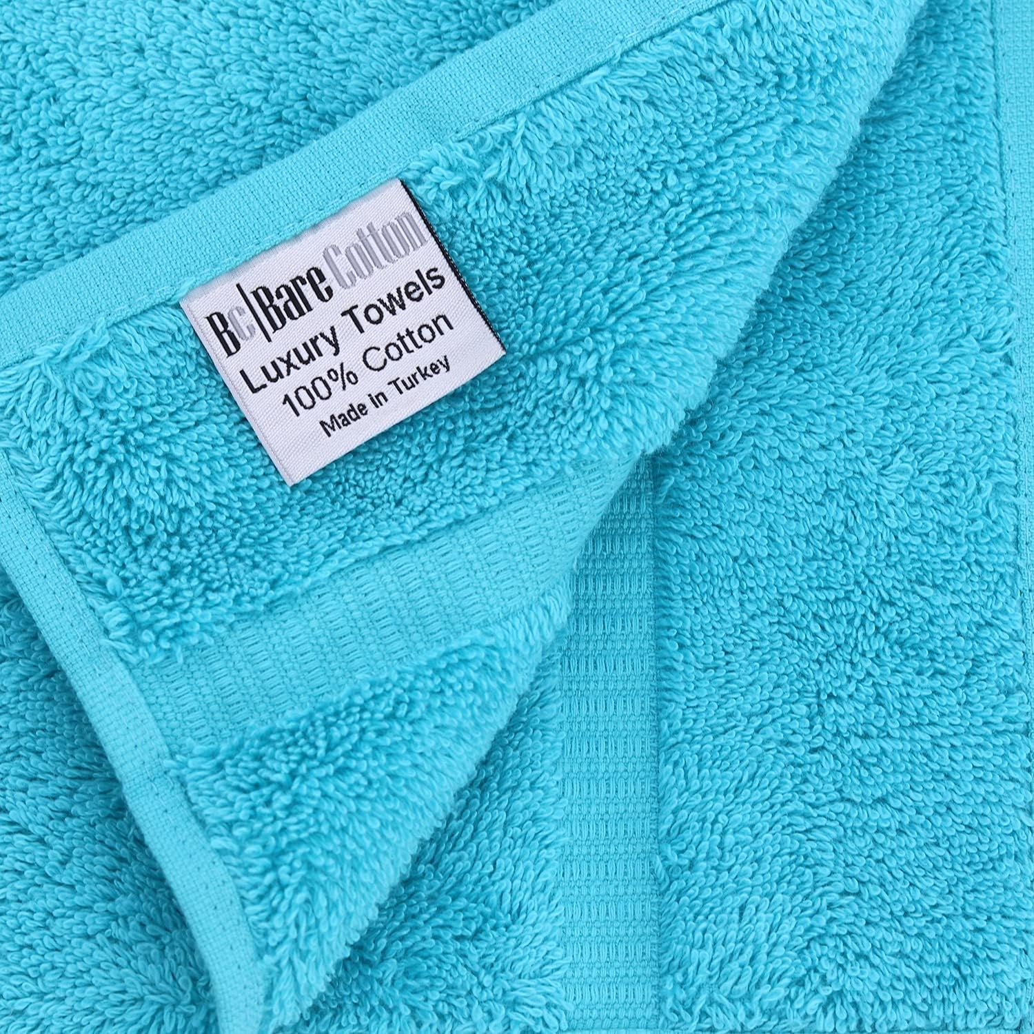 Luxury Hotel & Spa Collection Highly Absorbent, Quick Dry 100% Turkish Cotton 700 GSM, Eco Friendly Towel, for Bathroom
