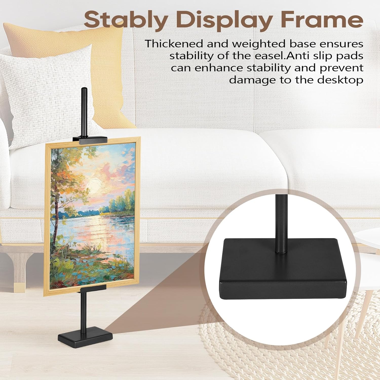 Picture Frame Stand / Black / 18inch