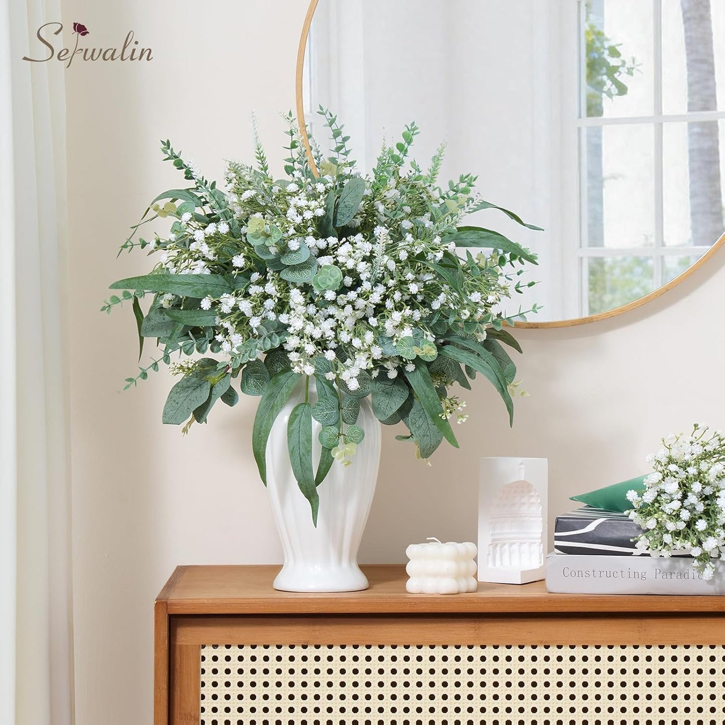 Baby Breath Flowers Artificial / Set of 180