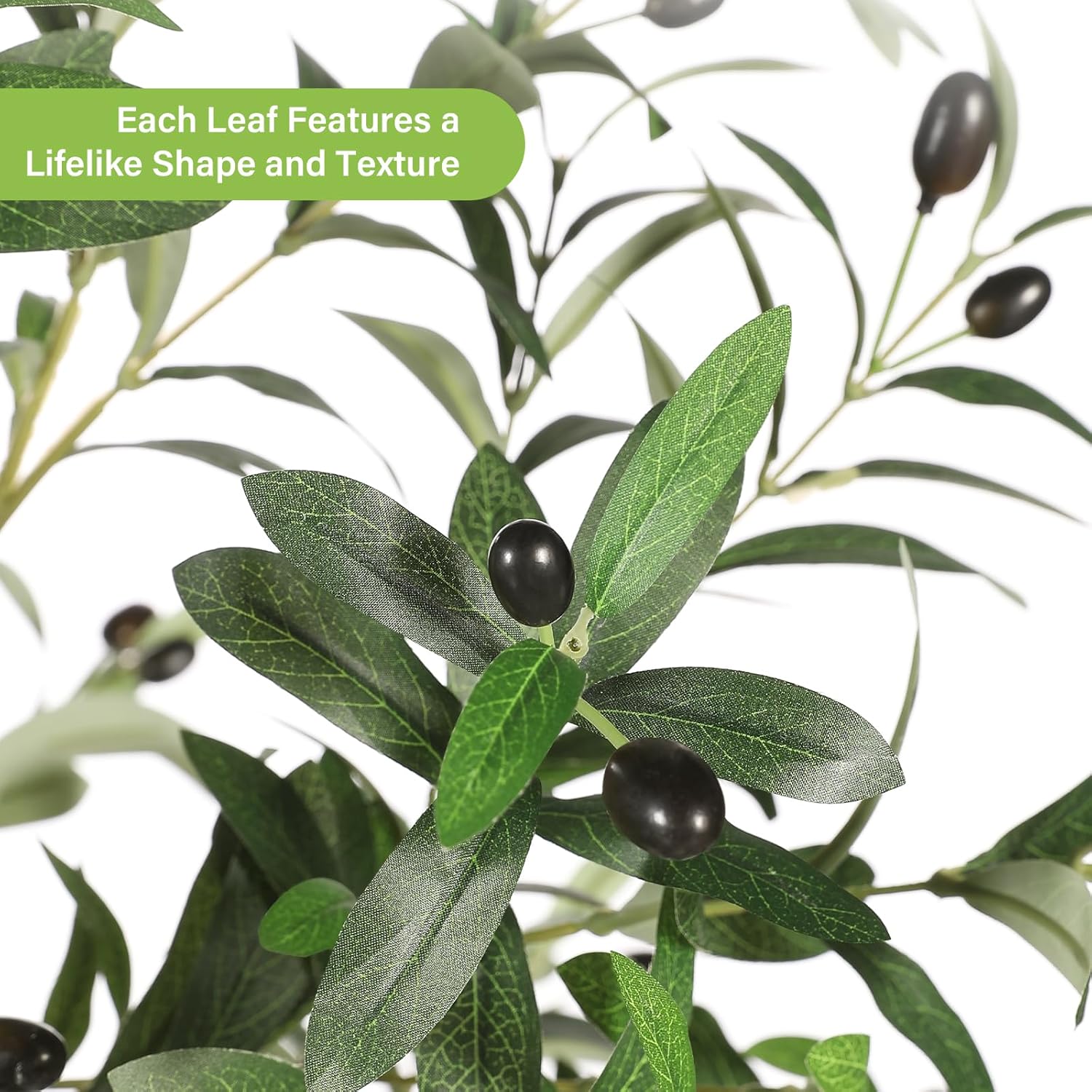Fake Plants Olive / 7ft / Natural / 7 Inch