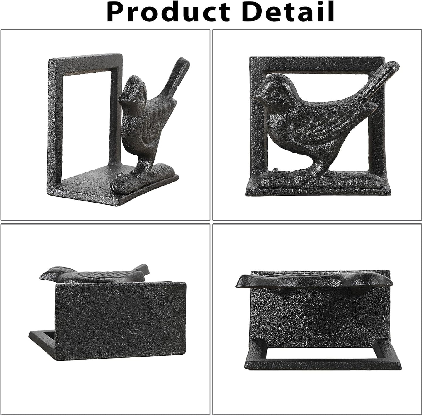 Napkin Holder Retro Vertical Napkin Holders / Black
