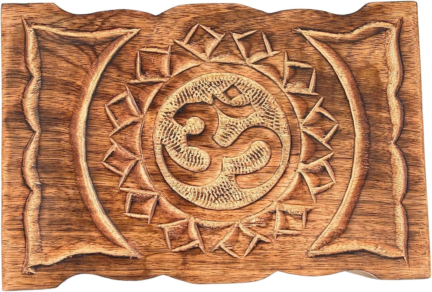 Wooden Mini Jewellery Design-Trinket Box for Ladies-Jewellery Storage Case-Antique / OM