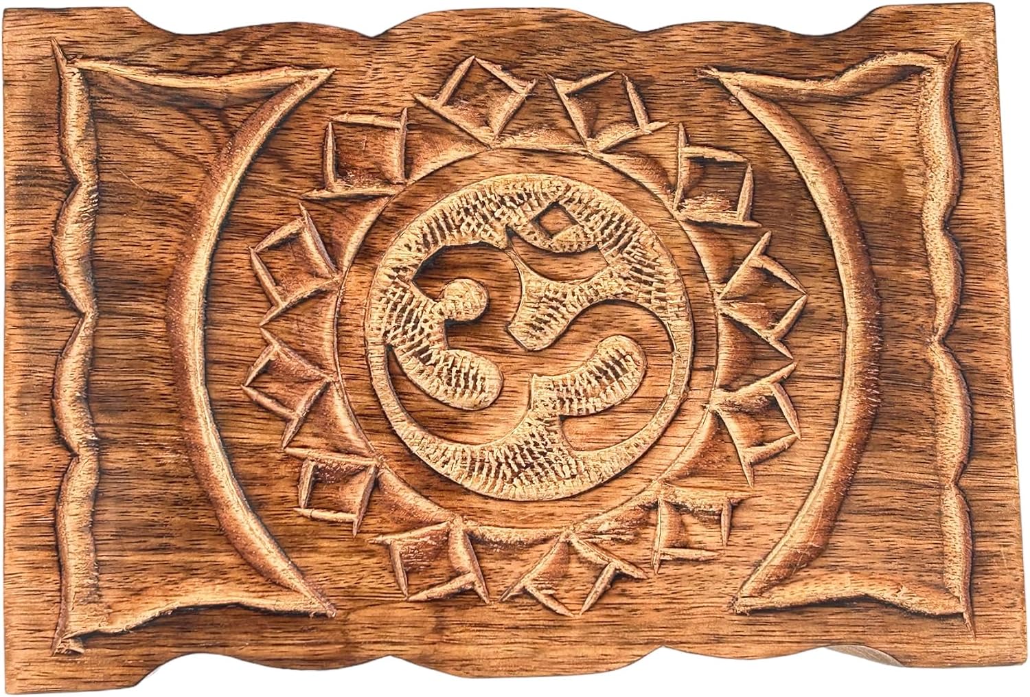 Wooden Mini Jewellery Design-Trinket Box for Ladies-Jewellery Storage Case-Antique / OM