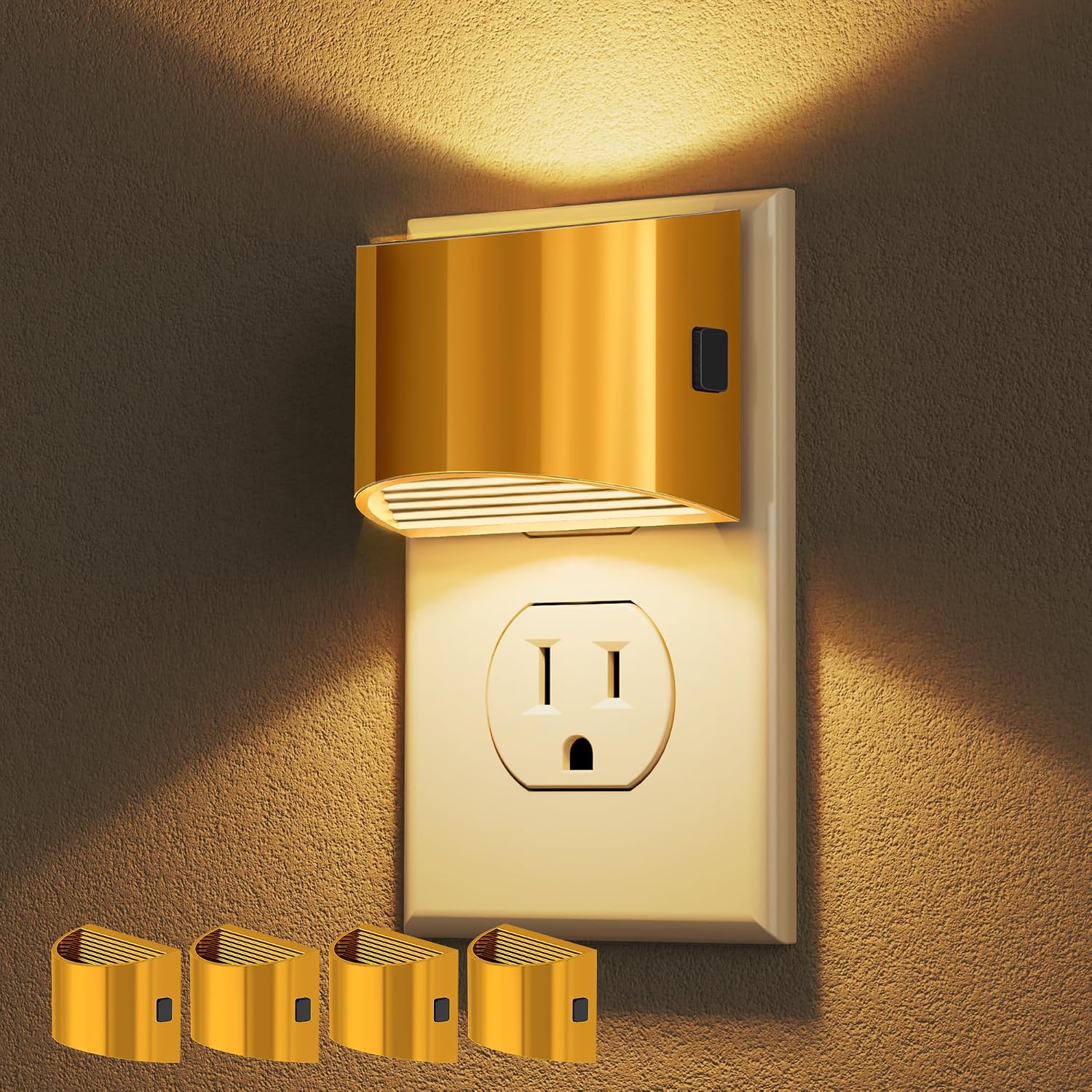 DORESshop Night Light, Night Lights Plug into Wall, Adjustable, 3000K