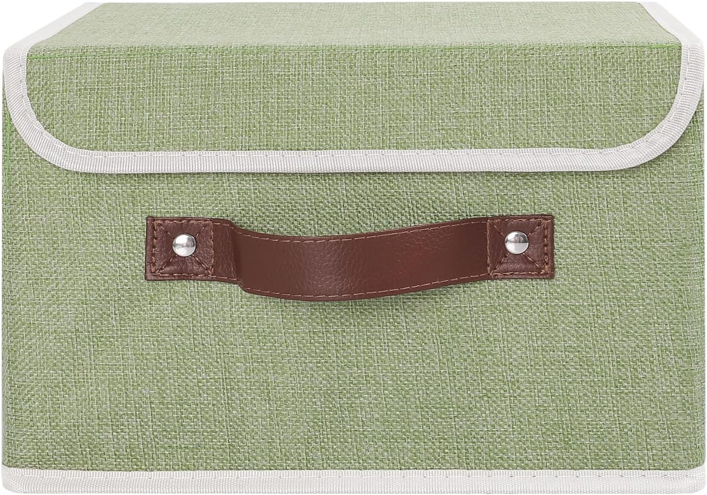 Storage Bin / Lid Storage Boxes / Small / Mint Green
