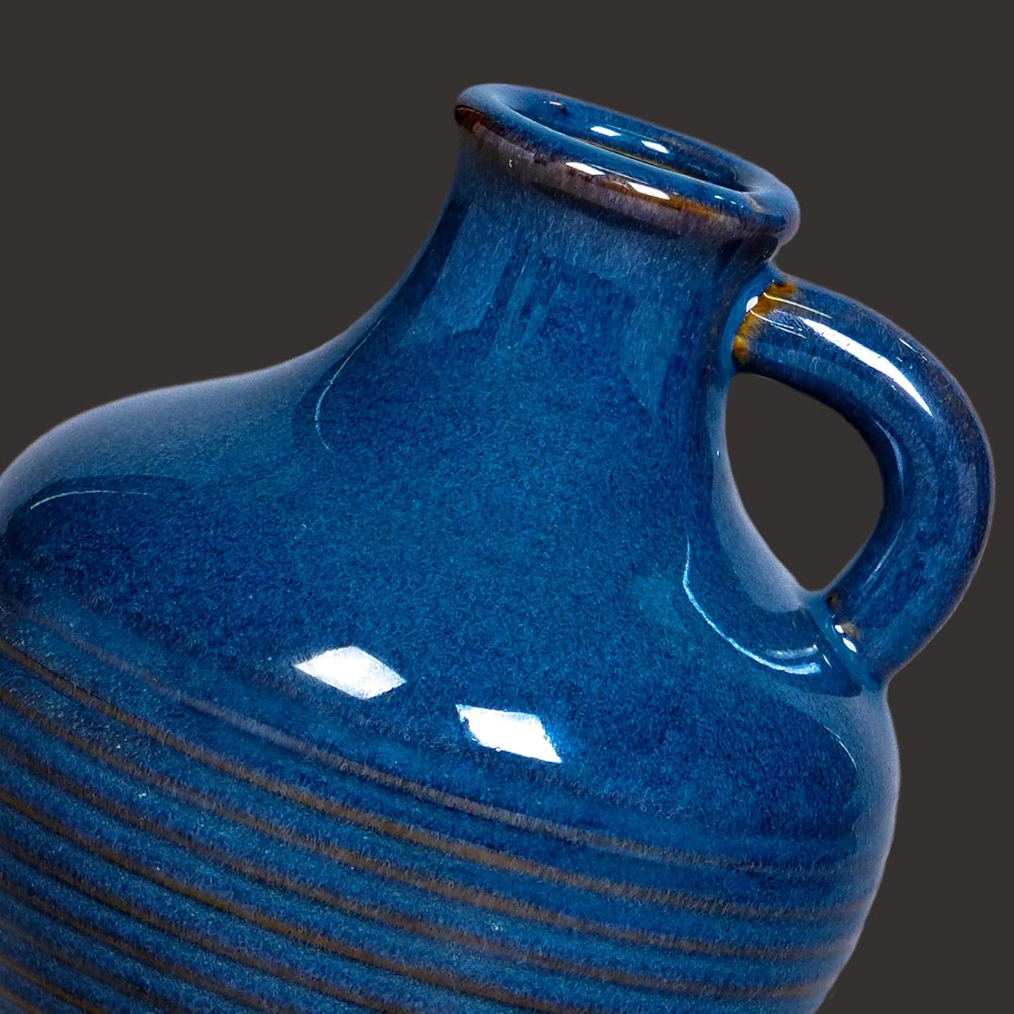 Small Modern Vase / 6 Inch / Blue - 6