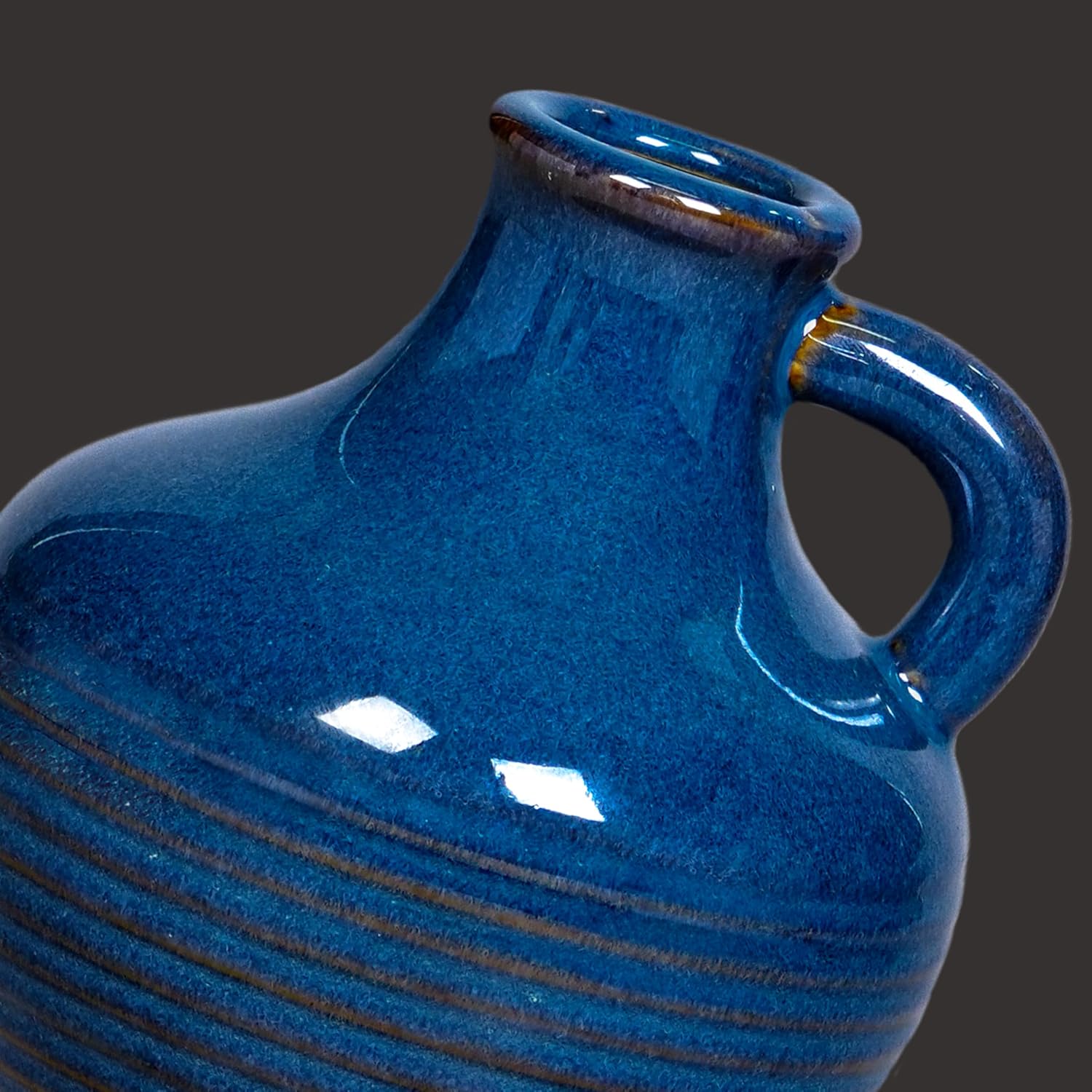 Small Modern Vase / 6 Inch / Blue - 6