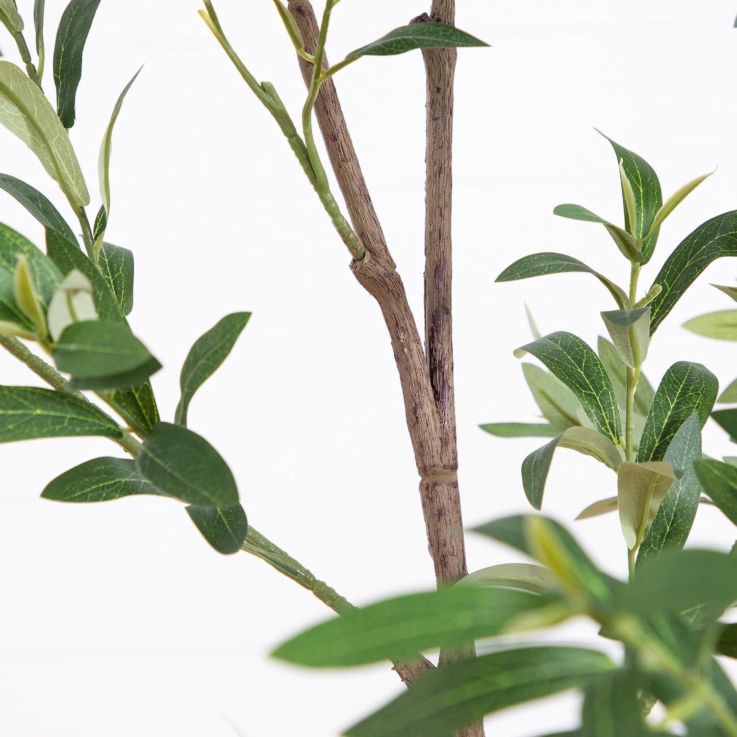 Minimalist Faux Olive Plant / 7 Inch