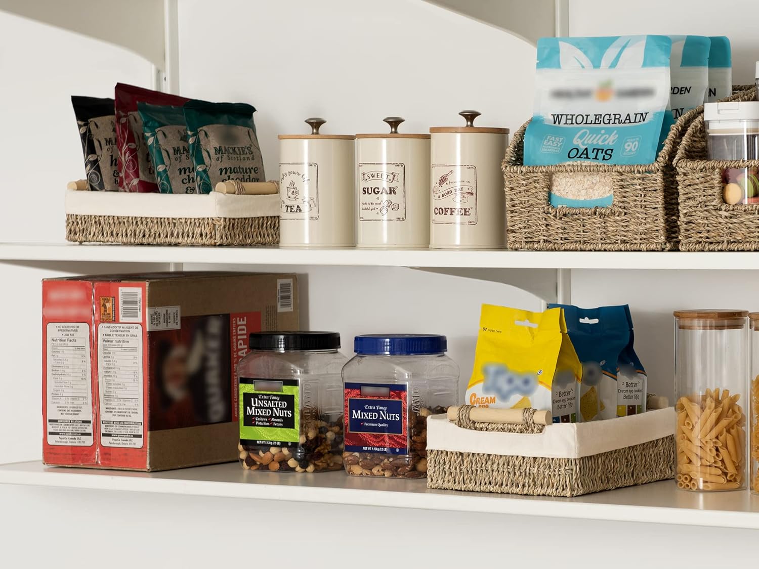 Wicker Basket for Organizer / Natural