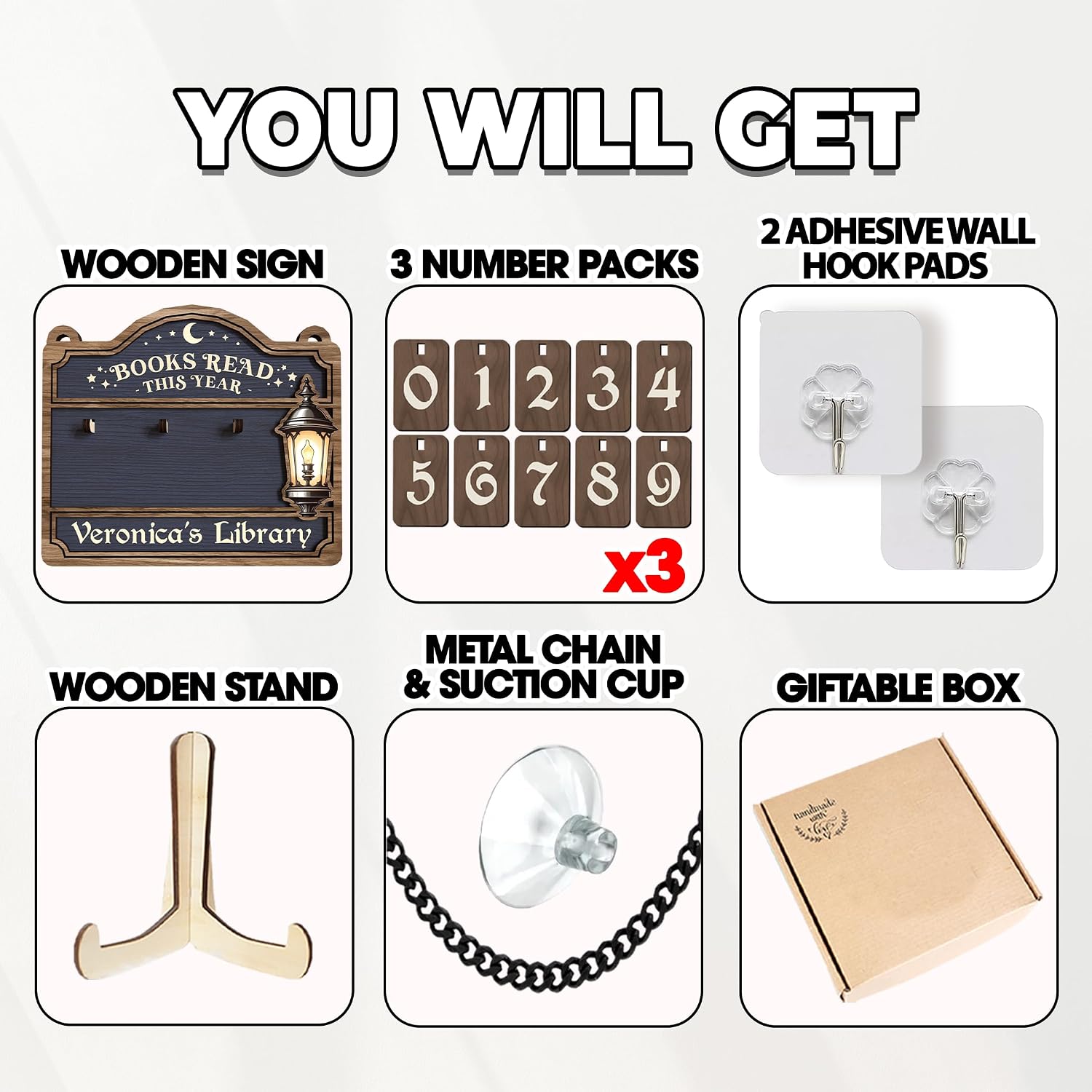 Book Lover Gift for Teachers / Book Tracker 0