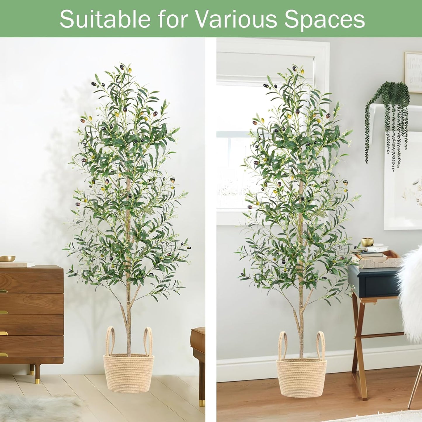 Planter / Lifelike Plants / Olive / 6 Inch