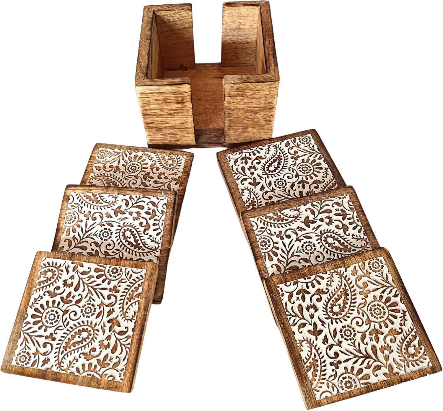 Holder / ® Handmade Wooden Coasters for Drinks