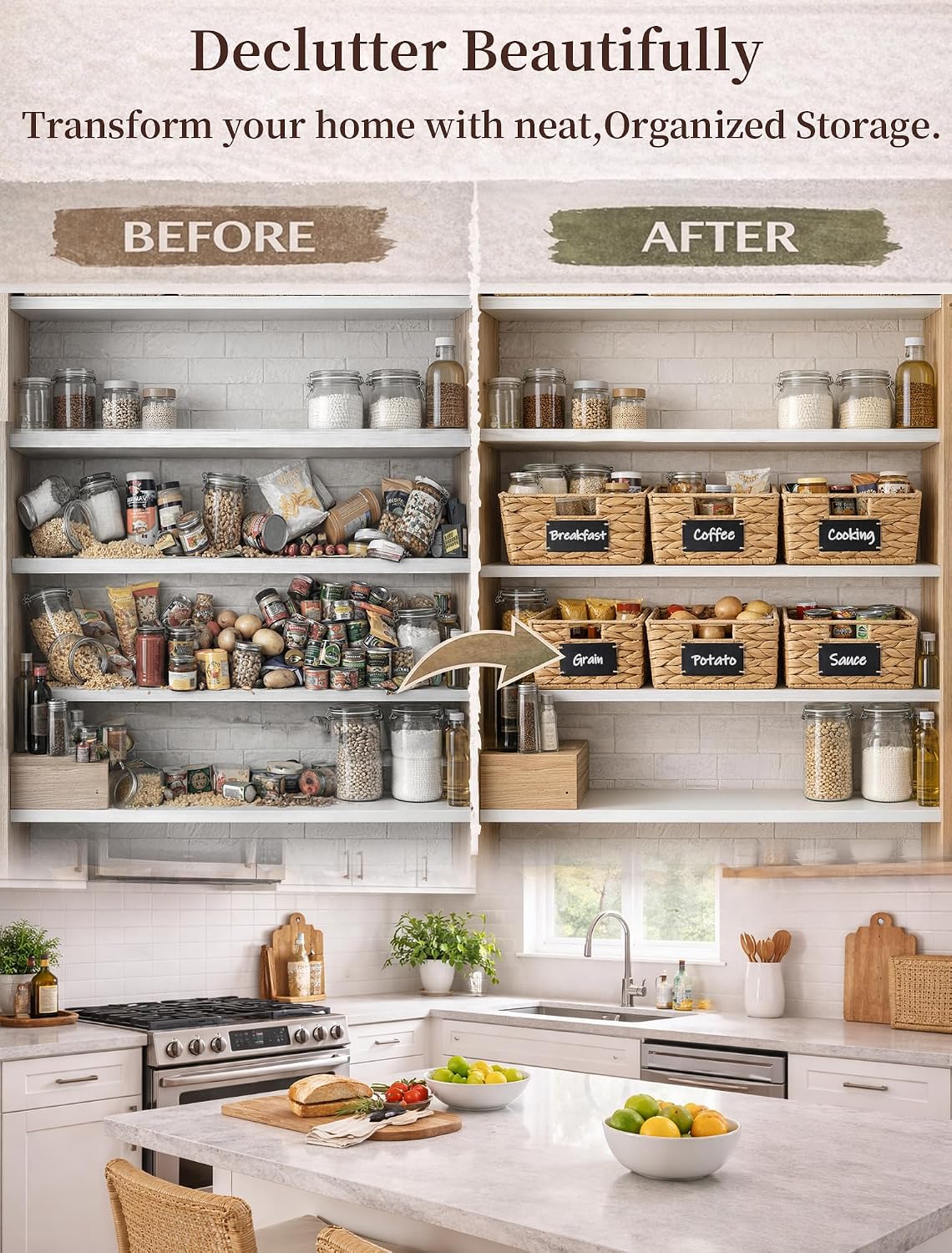 Baskets for Organizing / Natural