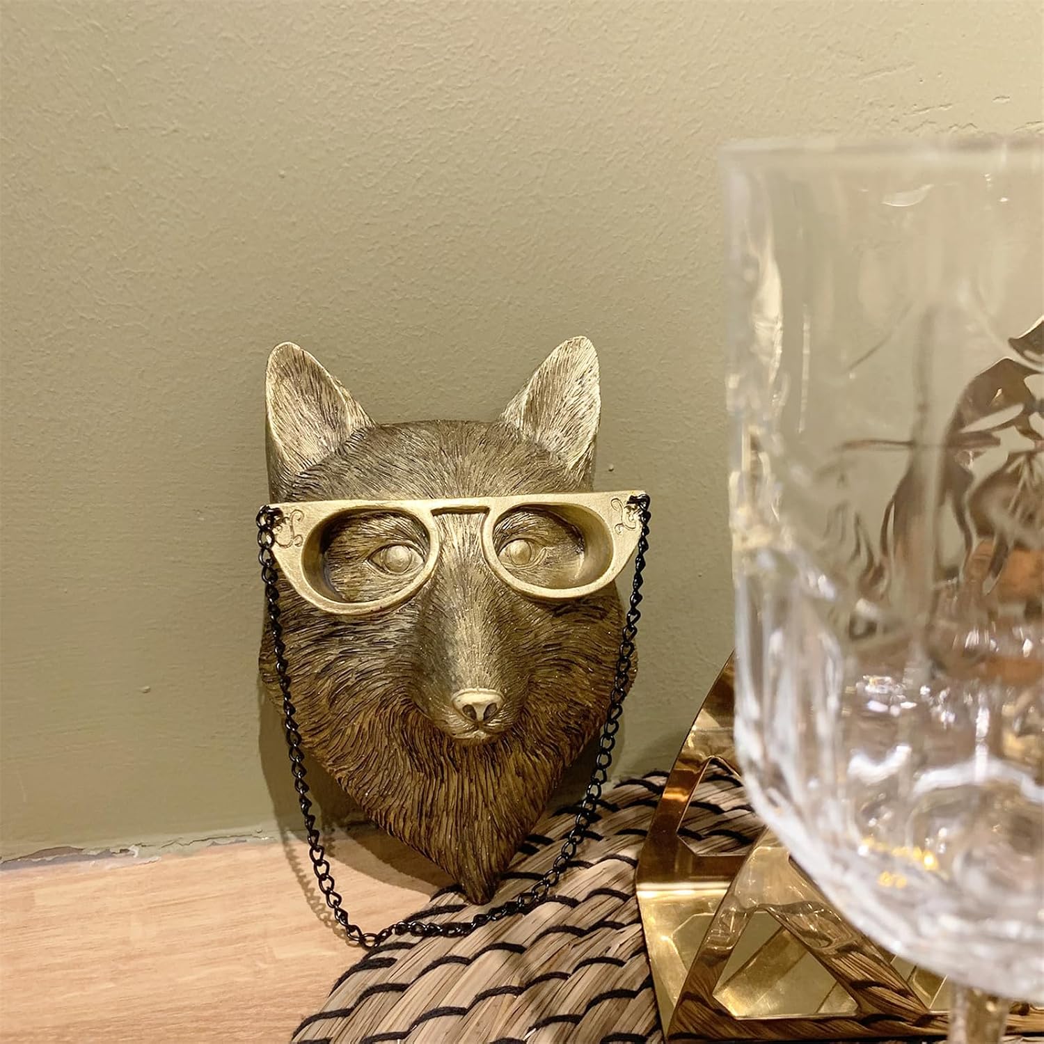 Faux Deer Head Mount / FOX