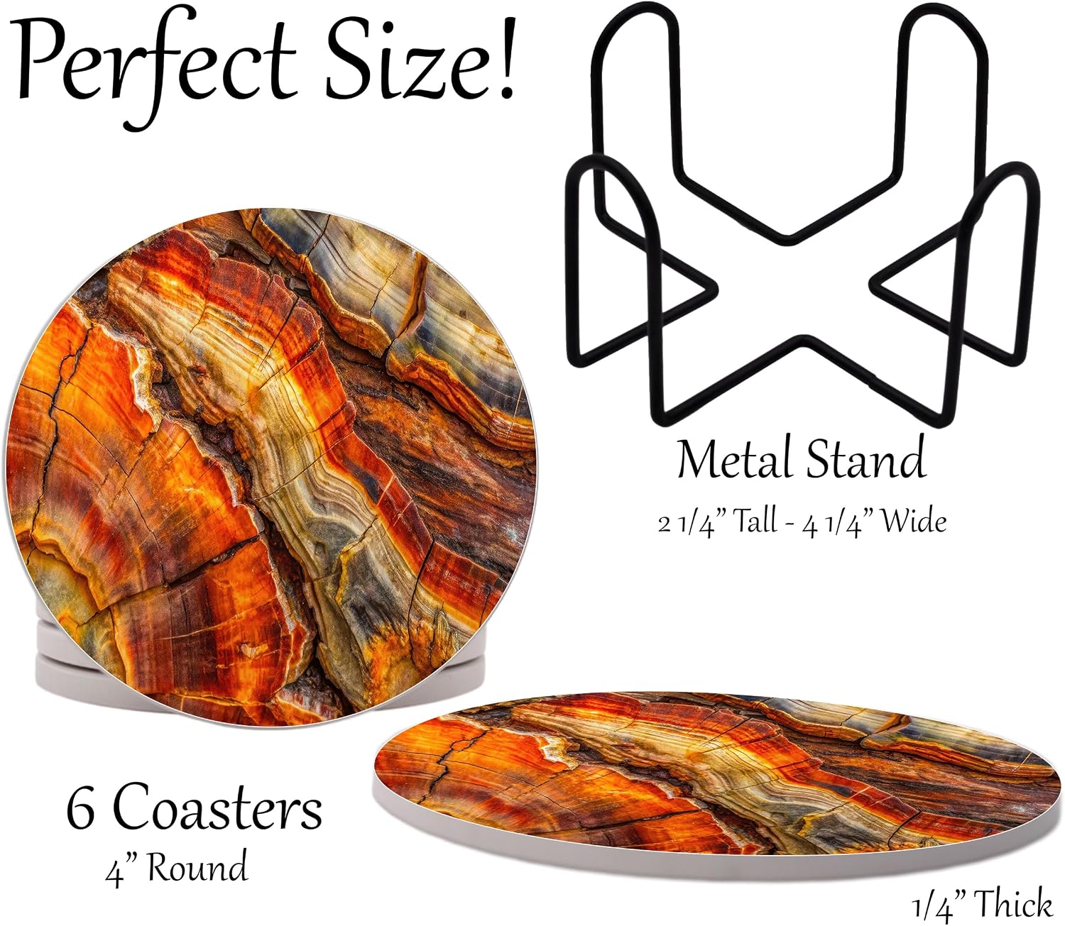 Metal Stand for Drinks / Set of 6