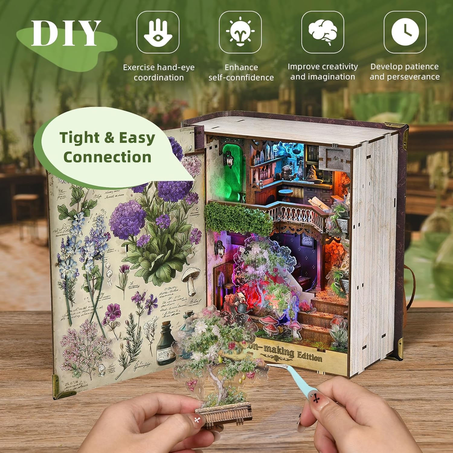 Book Nook Kit / Potion-making Edition