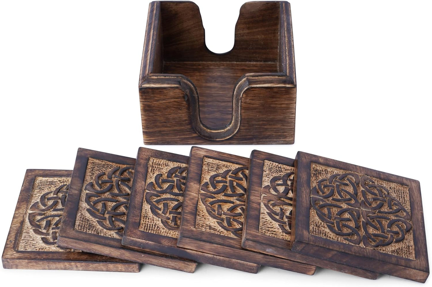Drink Coasters and Holder / Set of 6