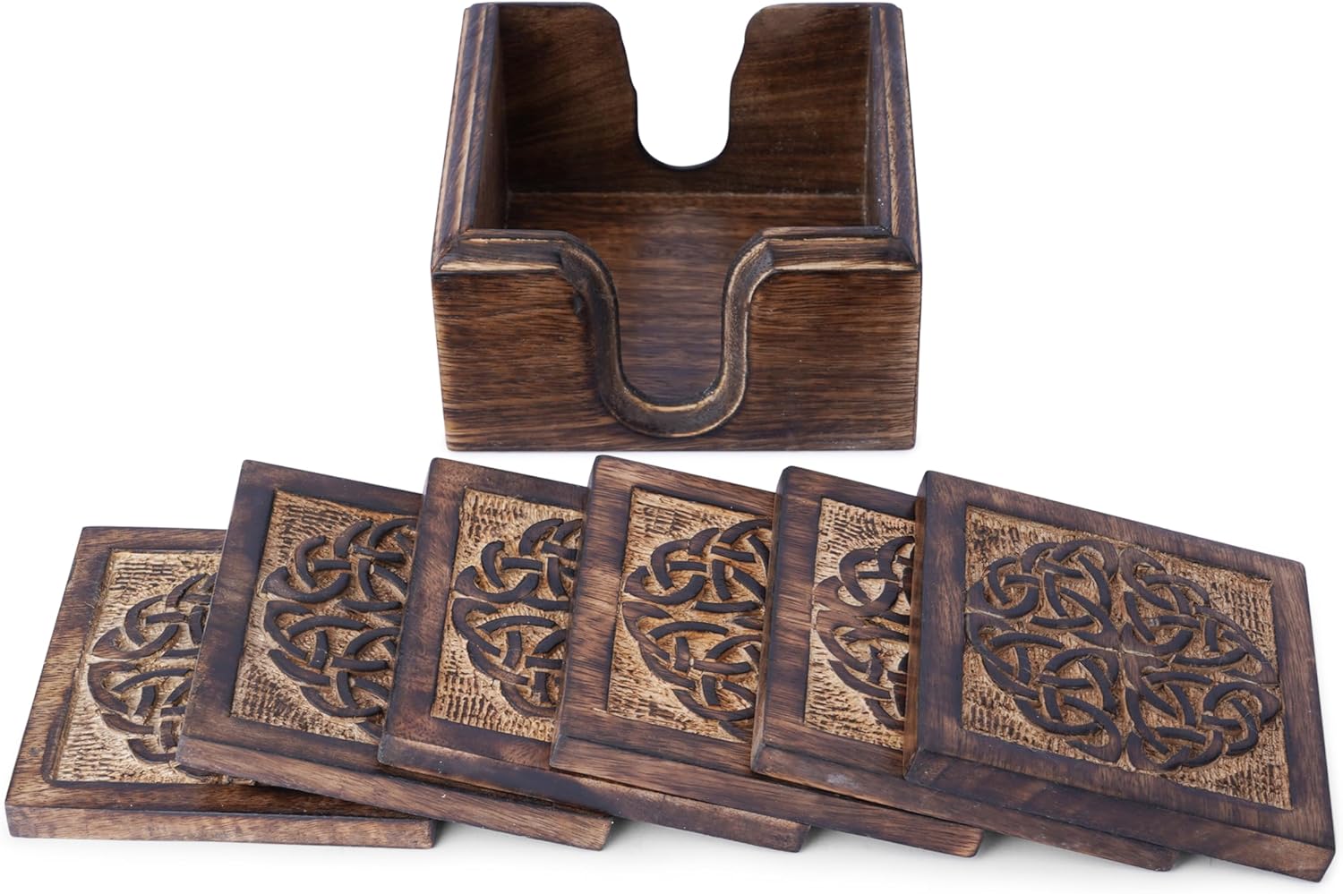 Drink Coasters and Holder / Set of 6