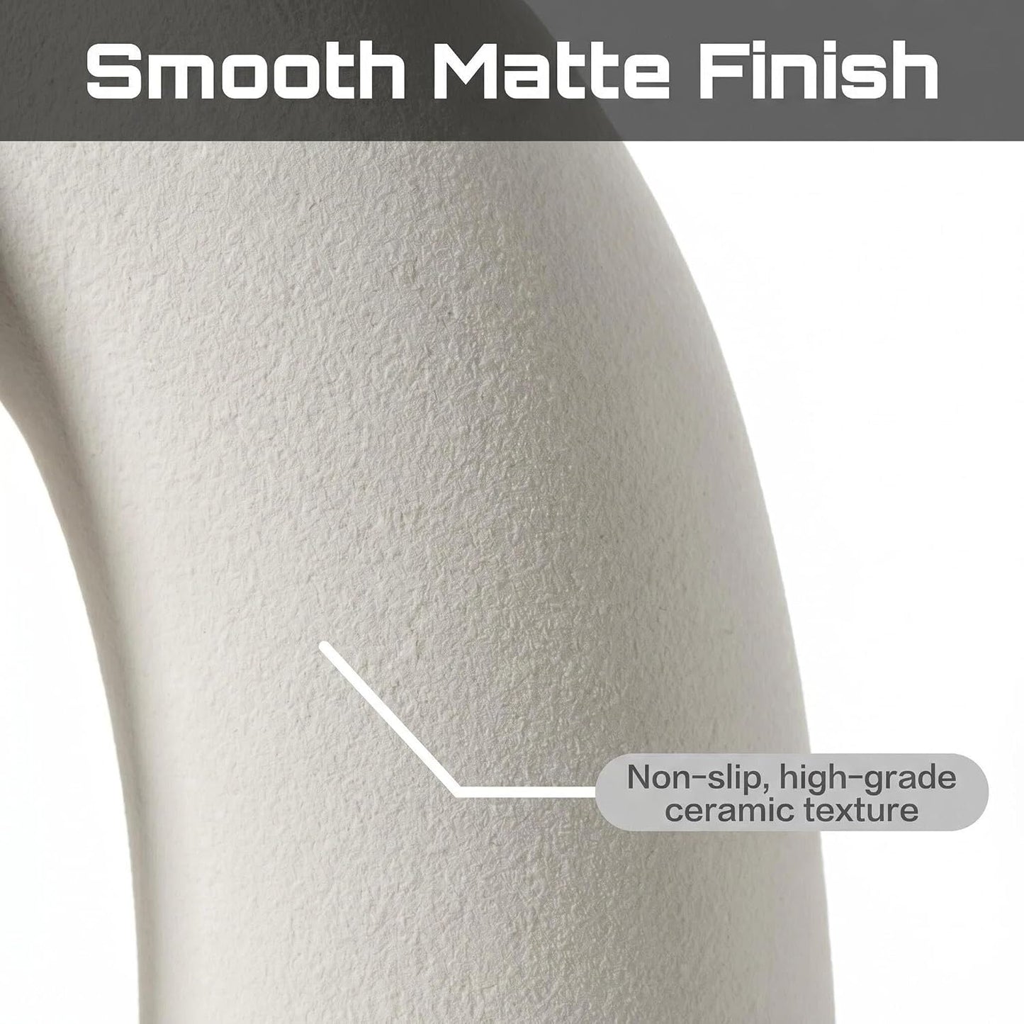 Modern Nordic Boho Vase Set / Ivory