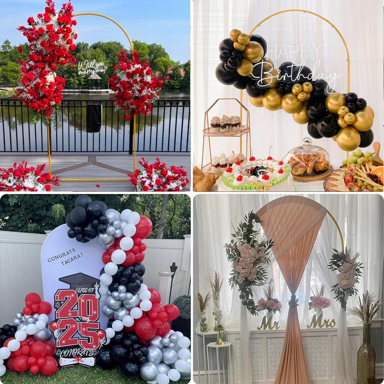 Balloon Arch Stand / 6.6FT