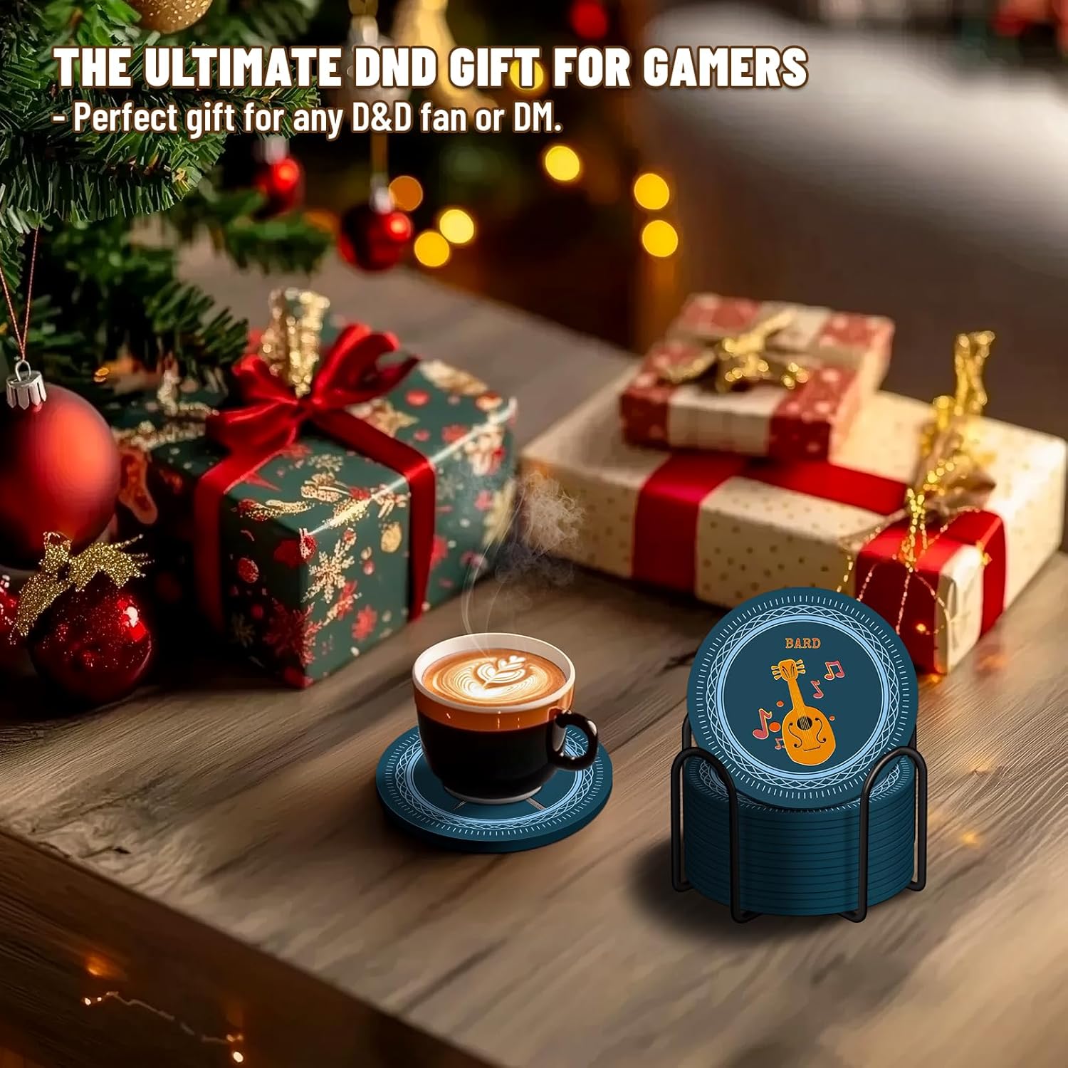Holder / 5E Classes Icons Silicone Coaster Set / Set of 14