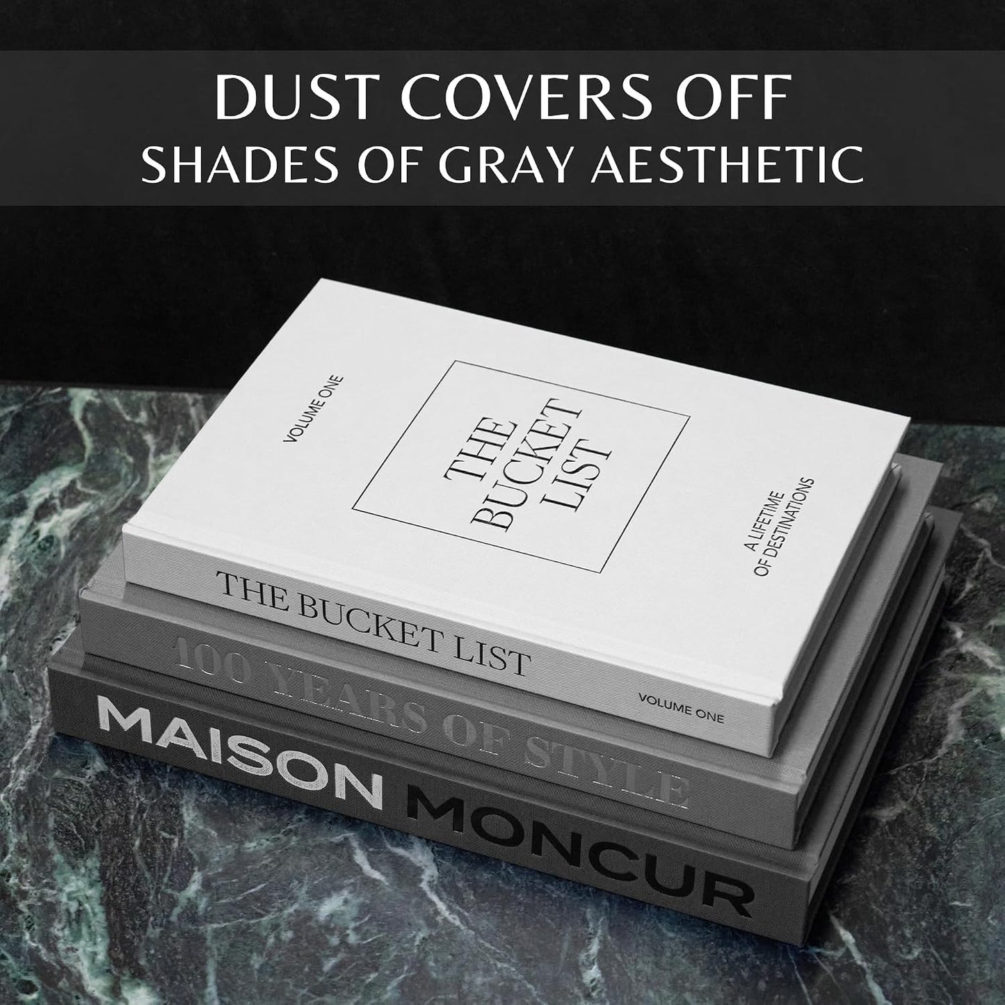 Removable Covers and Real Blank / Black / Set of 3