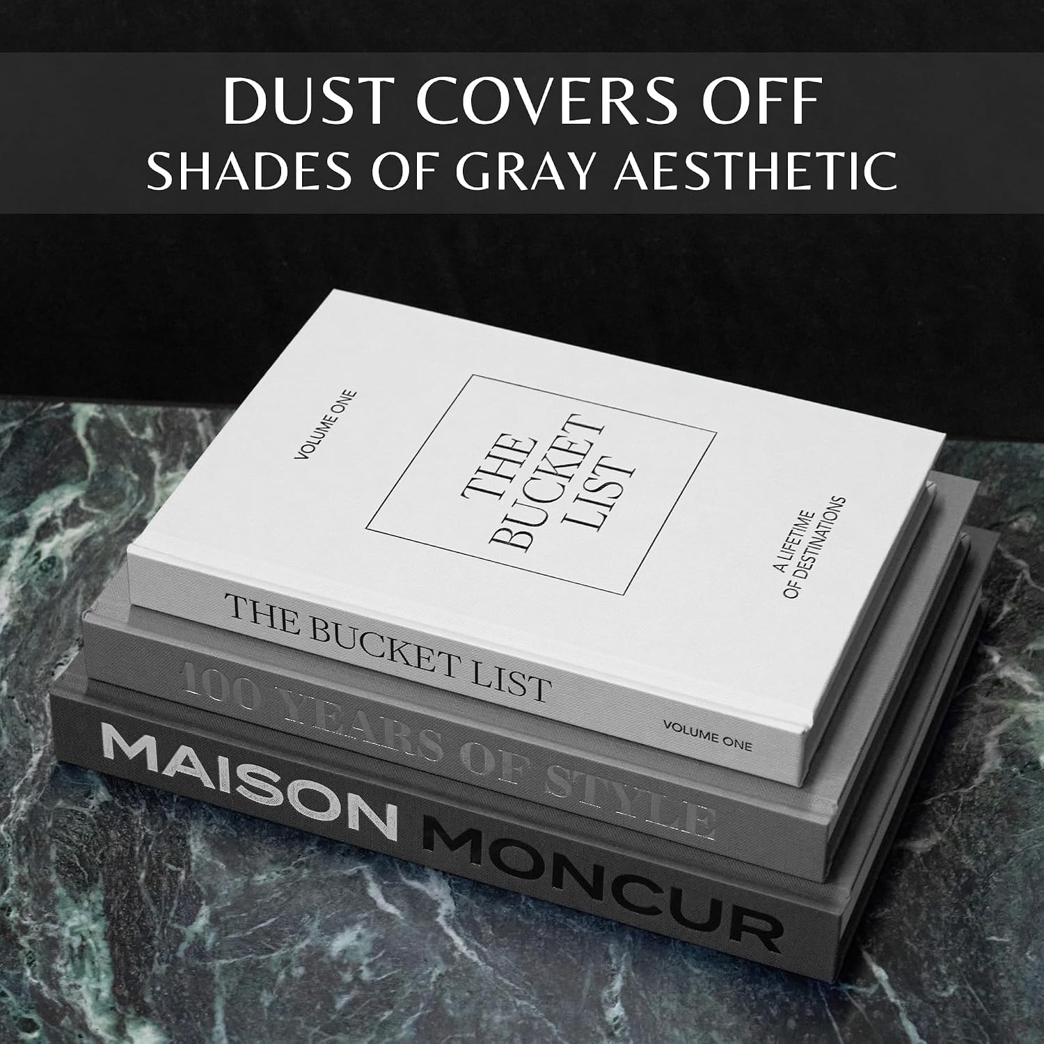Removable Covers and Real Blank / Black / Set of 3