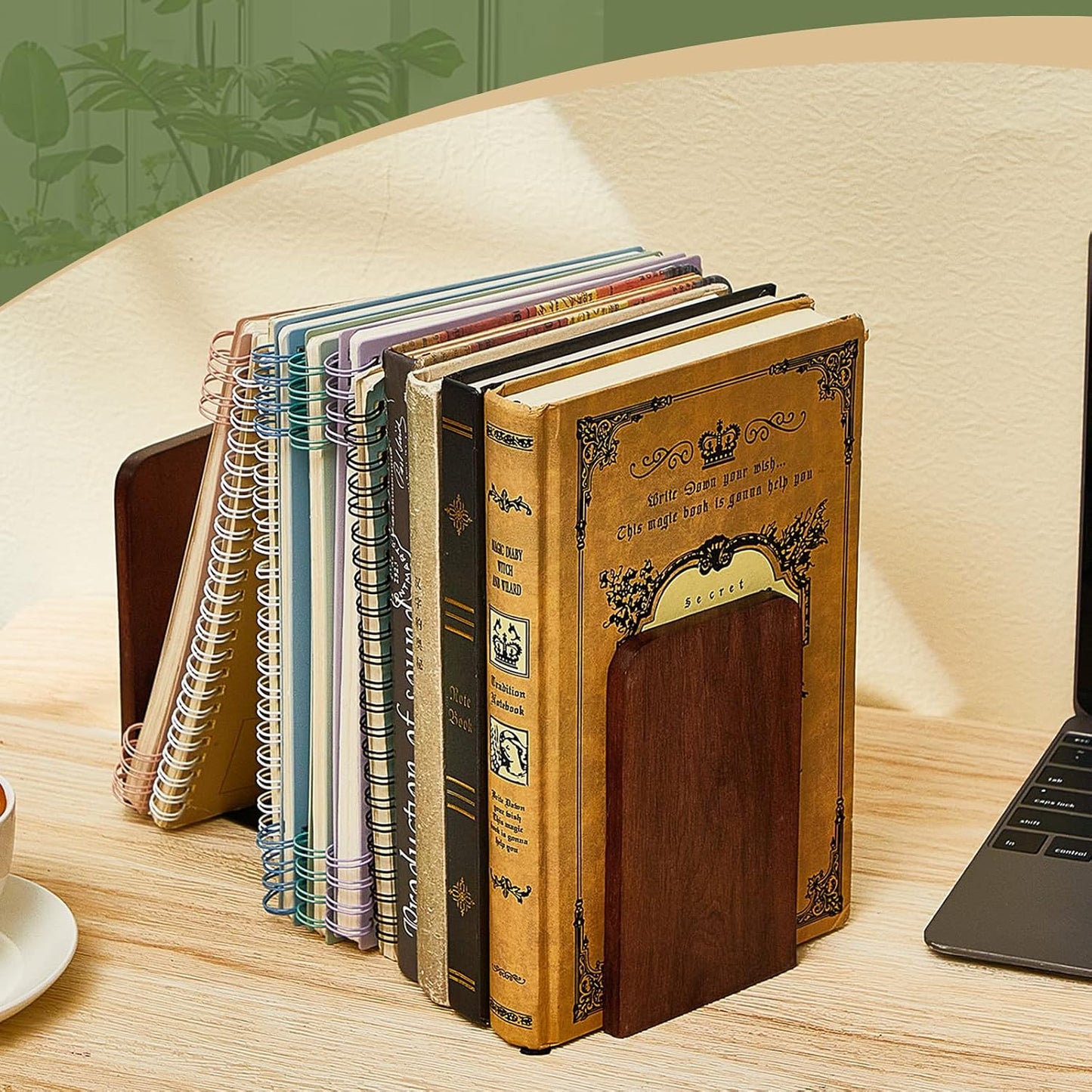 Walnut Wood Book Holders