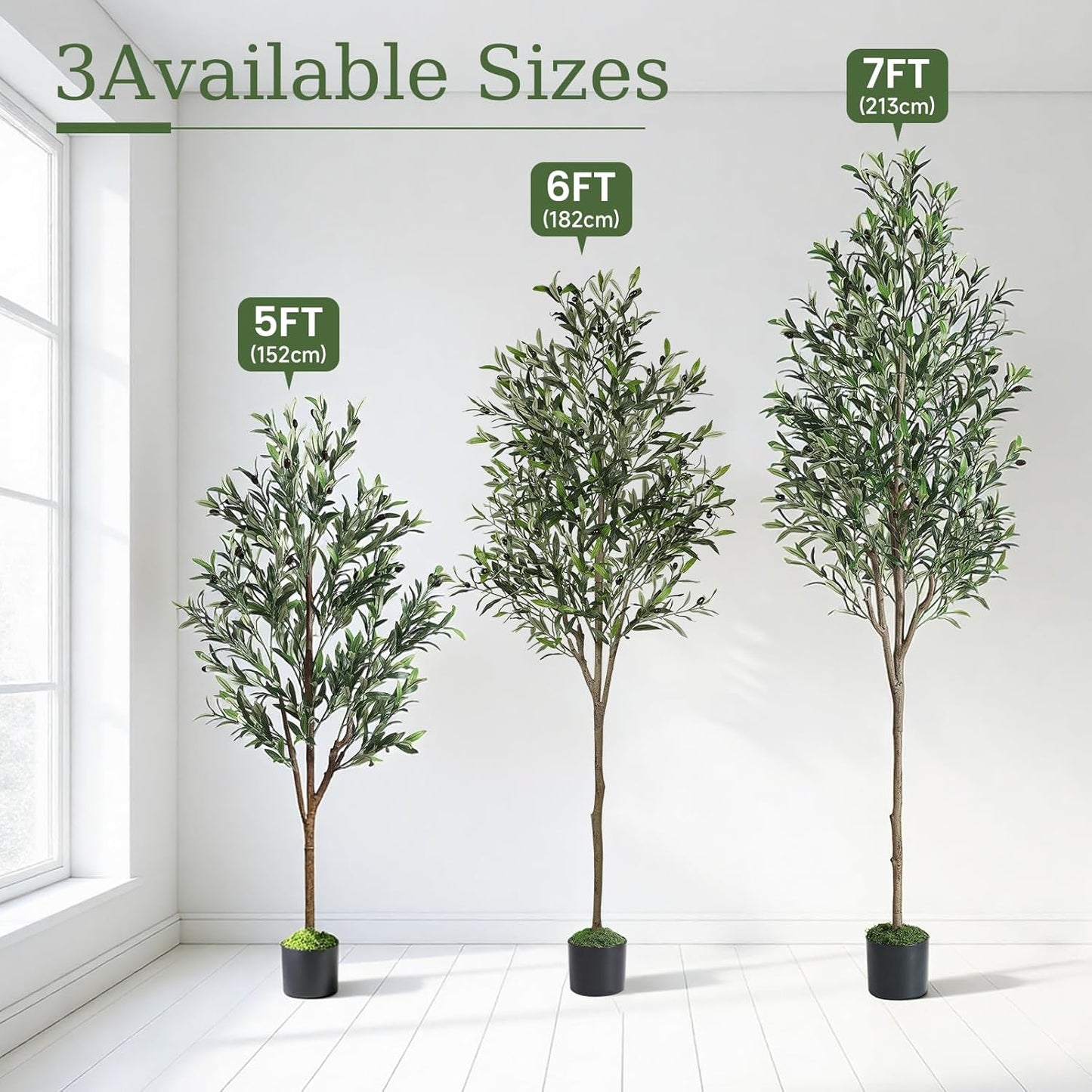 Olive Tree Artificial Indoor / 6ft / 6 Inch