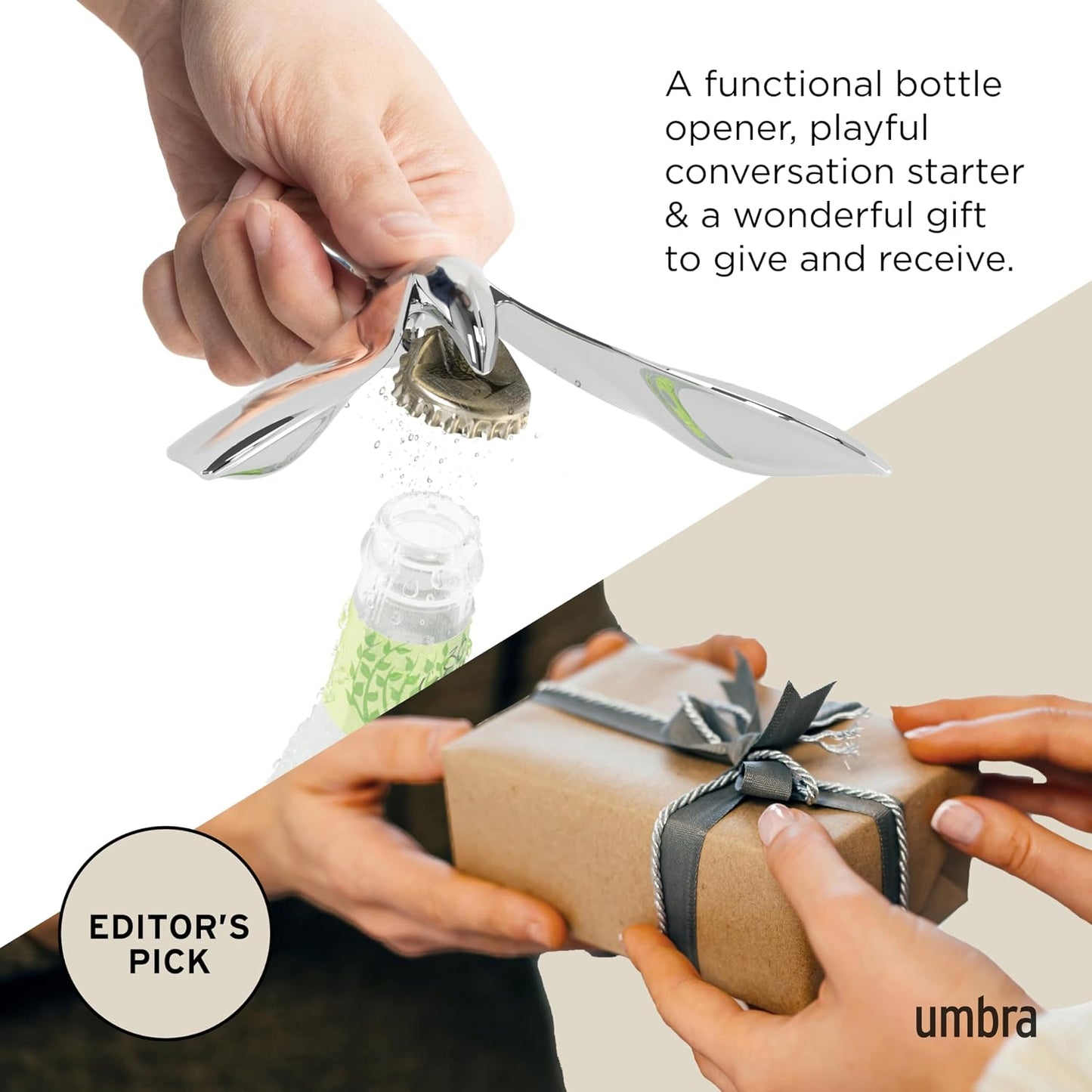 Balancing Bird Sculptural Bar Tool and Accessory / One Sized / Tipsy