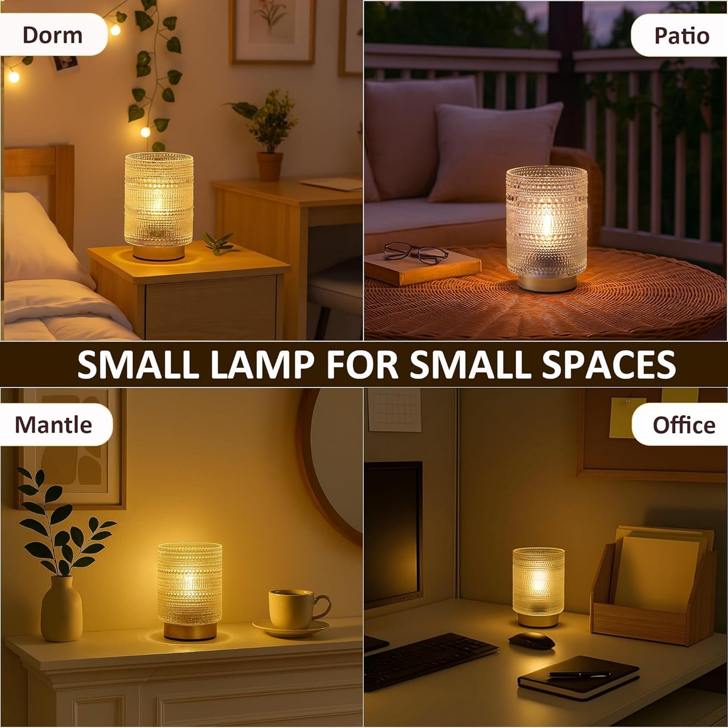 Small Battery operated Lamp / Transparent