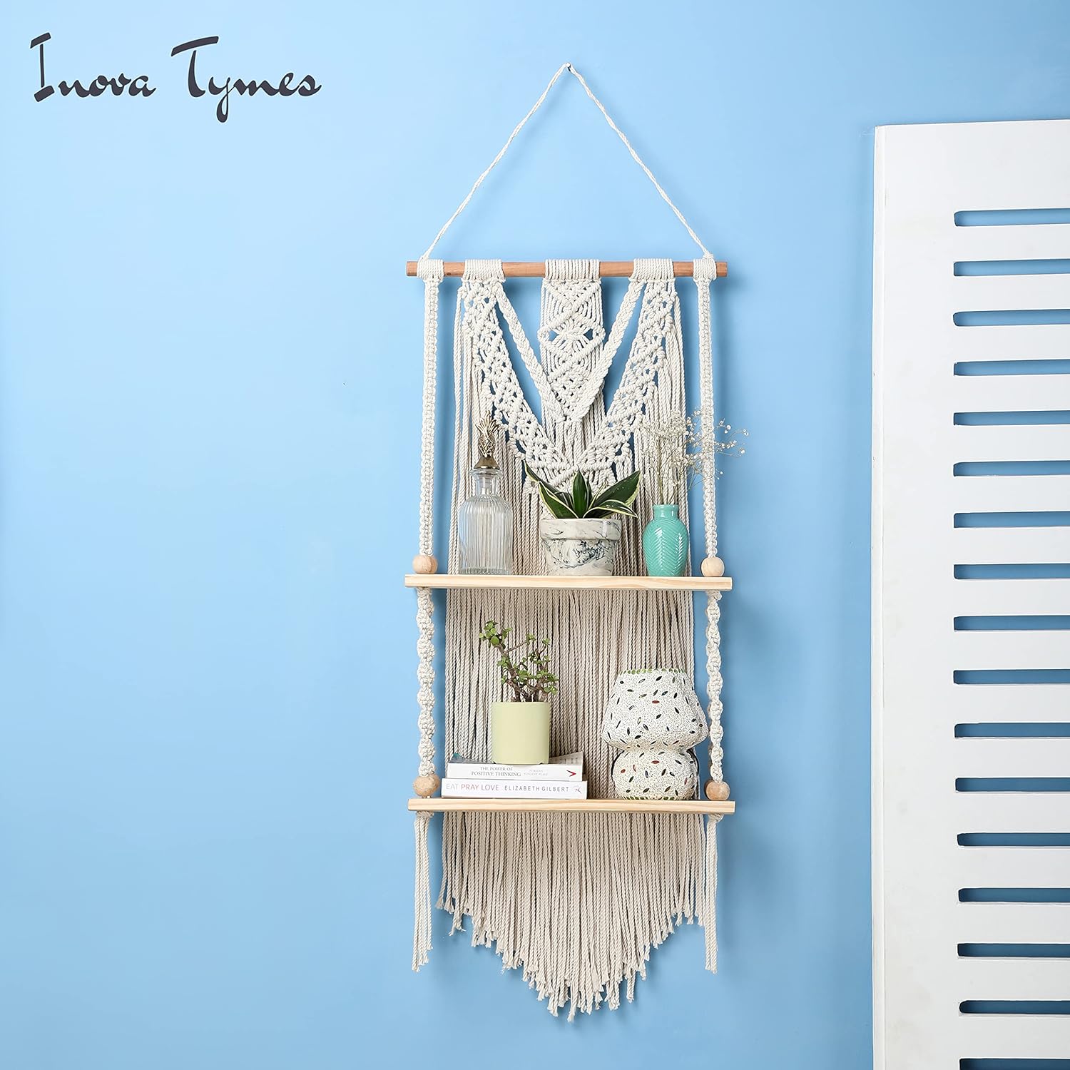 Boho Shelves Bedroom Decor / 2 Tier