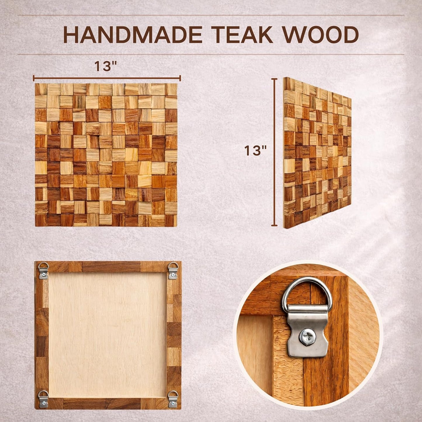 Wood Wall Decor / Rustic Wooden Wall Art