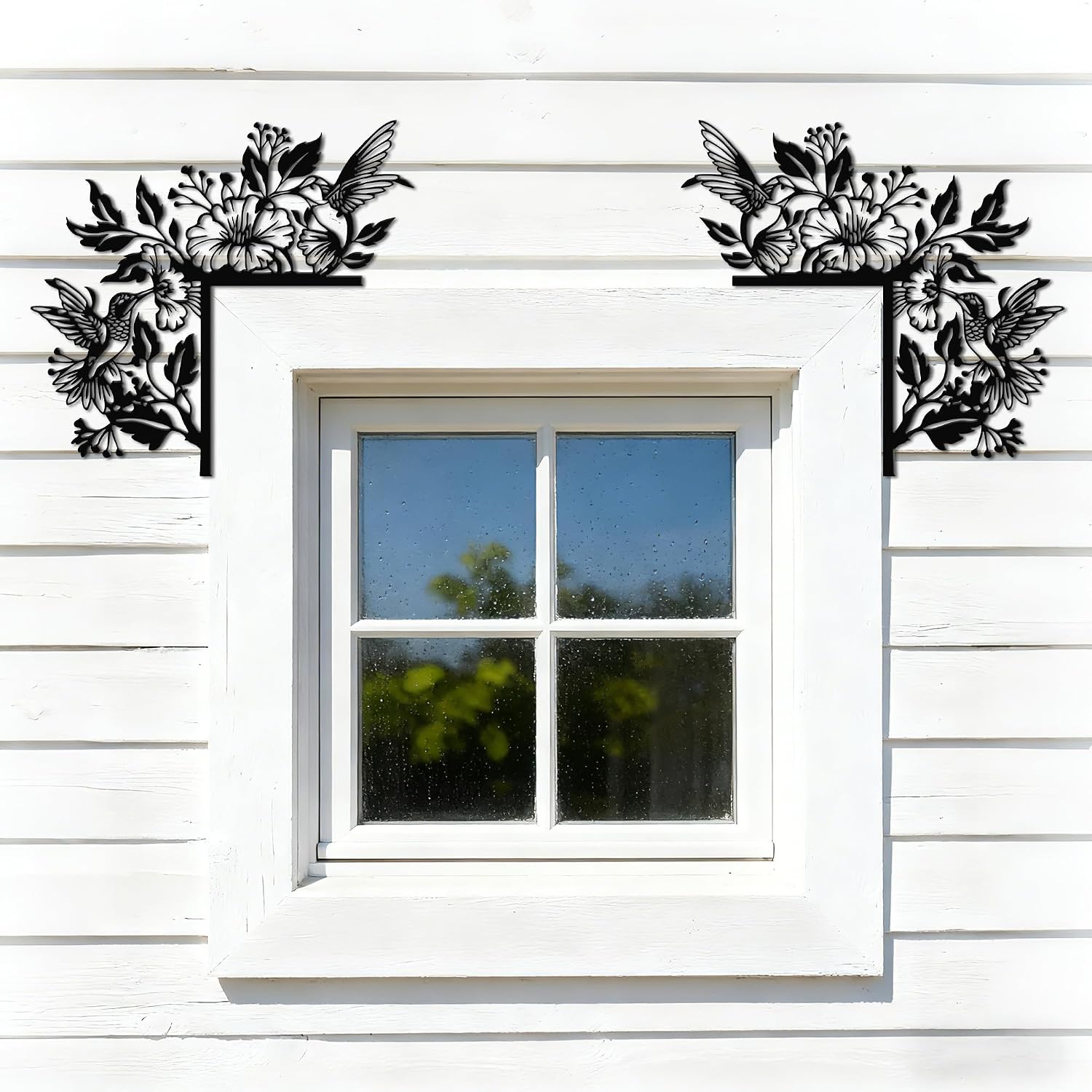 Metal Door Frame Decor for Top Corner / 11 x 10.2