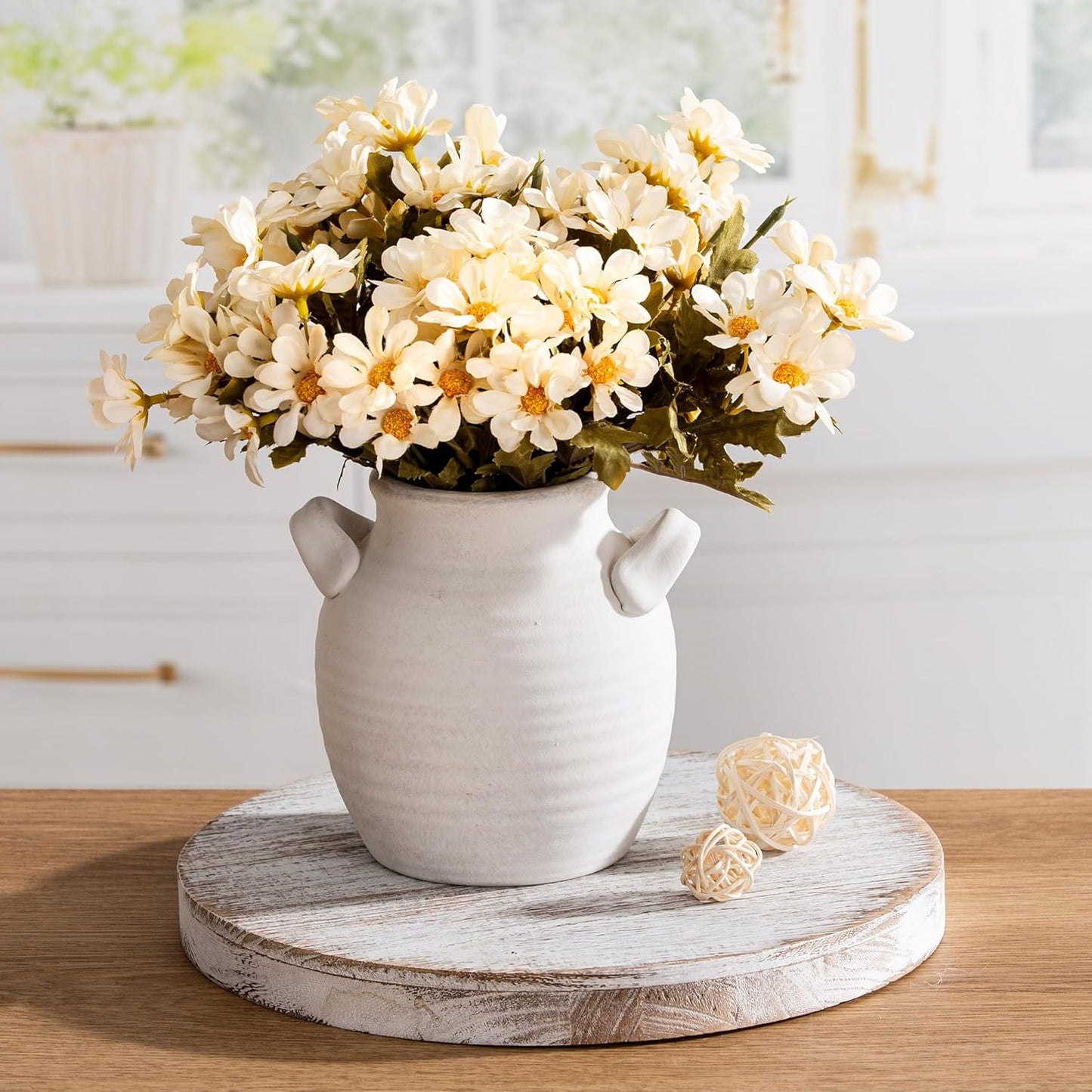 Farmhouse Table Vases / 6" Rustic