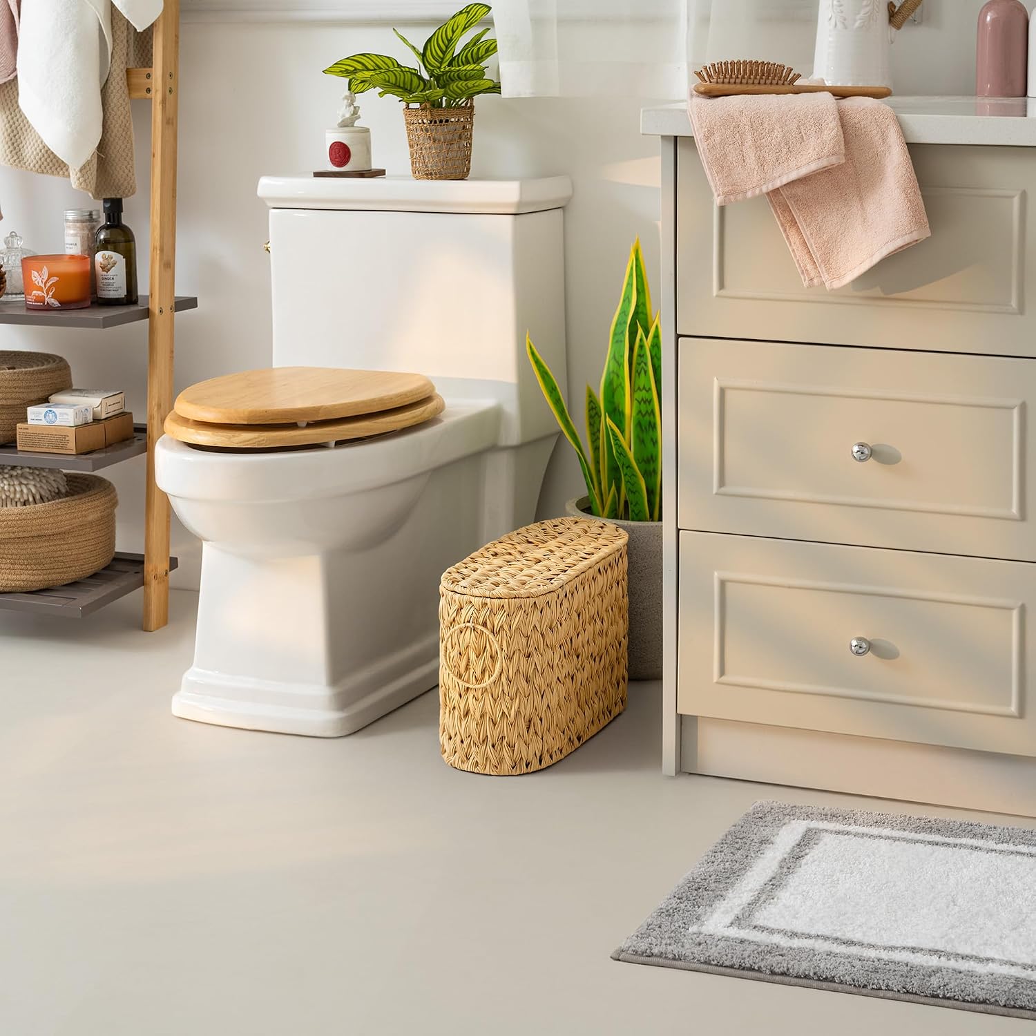 Toilet Paper Storage Basket / Nature