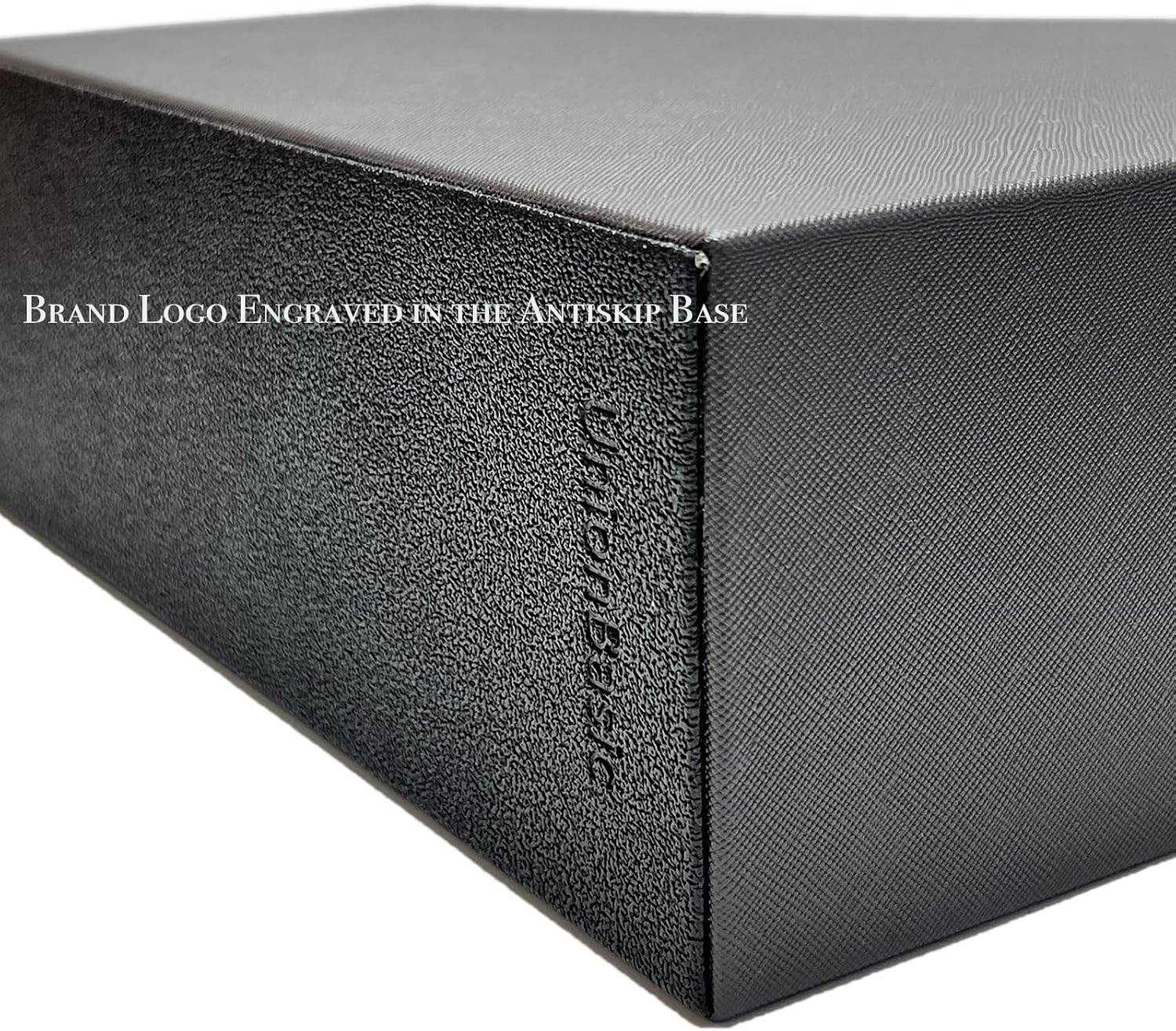 UnionBasic Magazine File Holder, Leatherette Desktop Document Organizer, Home Office Paper Holder File Storage