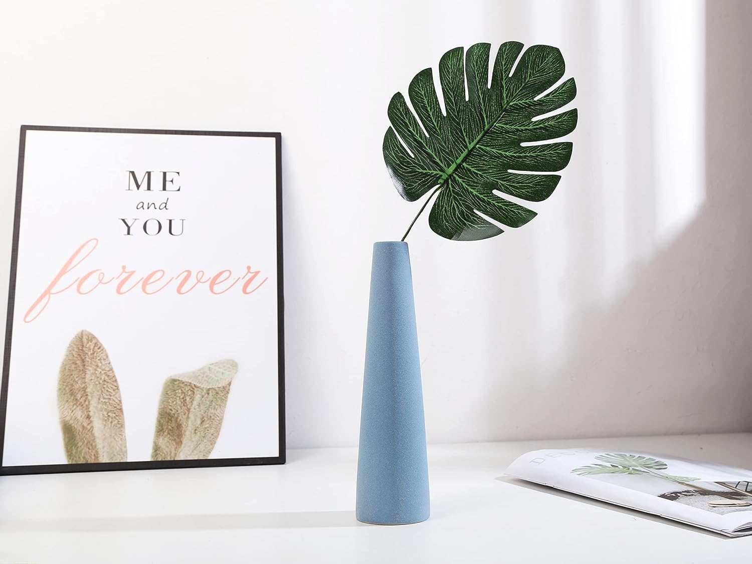 Ceramic Vase / Modern Home Decor Ceramic Vases / Sj White