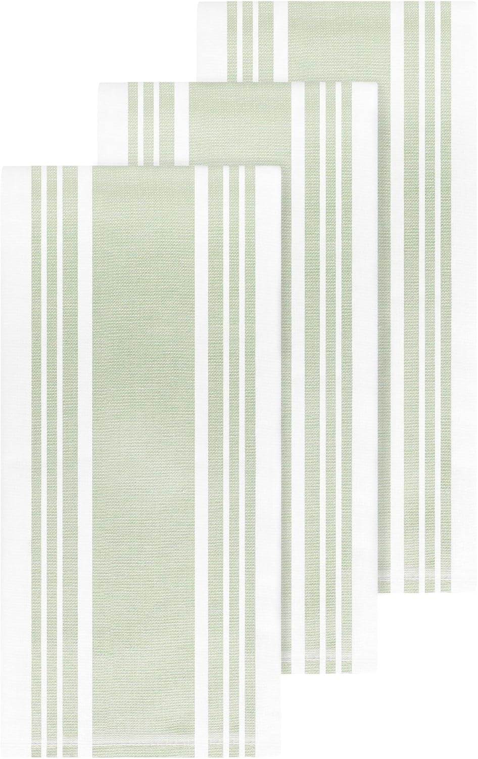 All-Clad Dual-Purpose Kitchen Towels: Highly Absorbent - 100% Cotton, 17"x30" Dish Towels for Cleaning & Drying Dishes