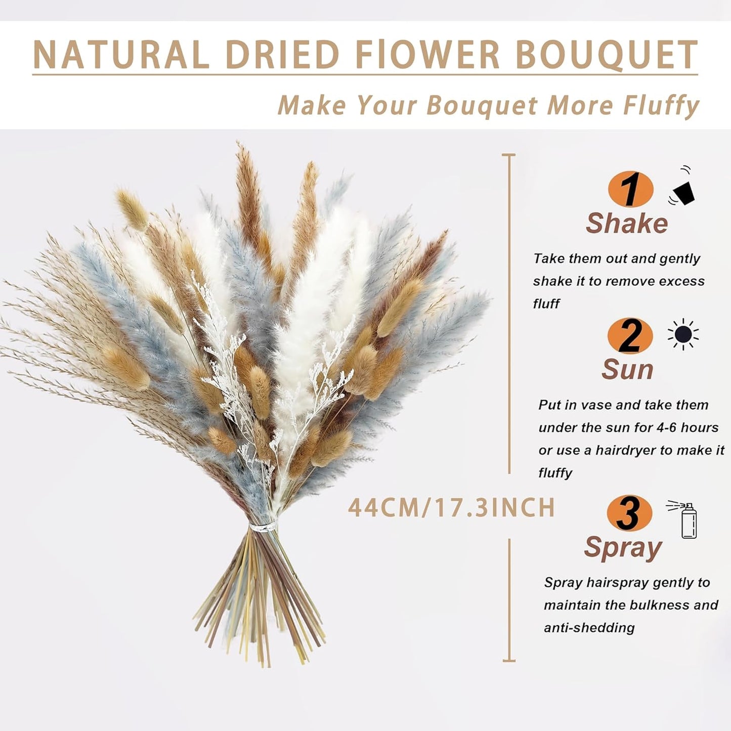 Dried Flower Bouquet / Natural
