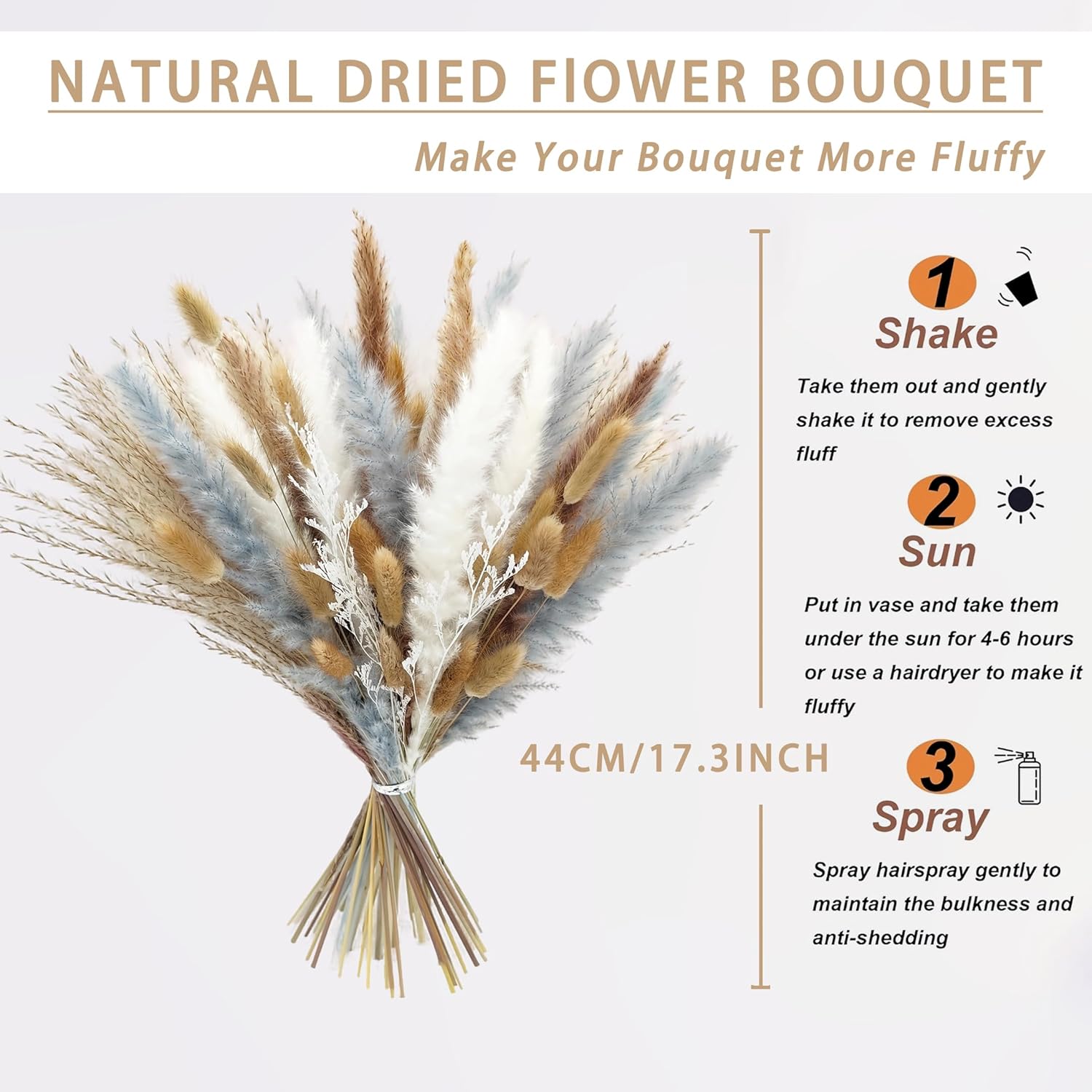 Dried Flower Bouquet / Natural